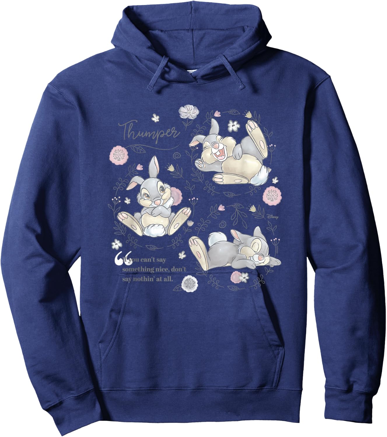 Bambi - Thumper Poses Hoodie - Hoodie | Navy