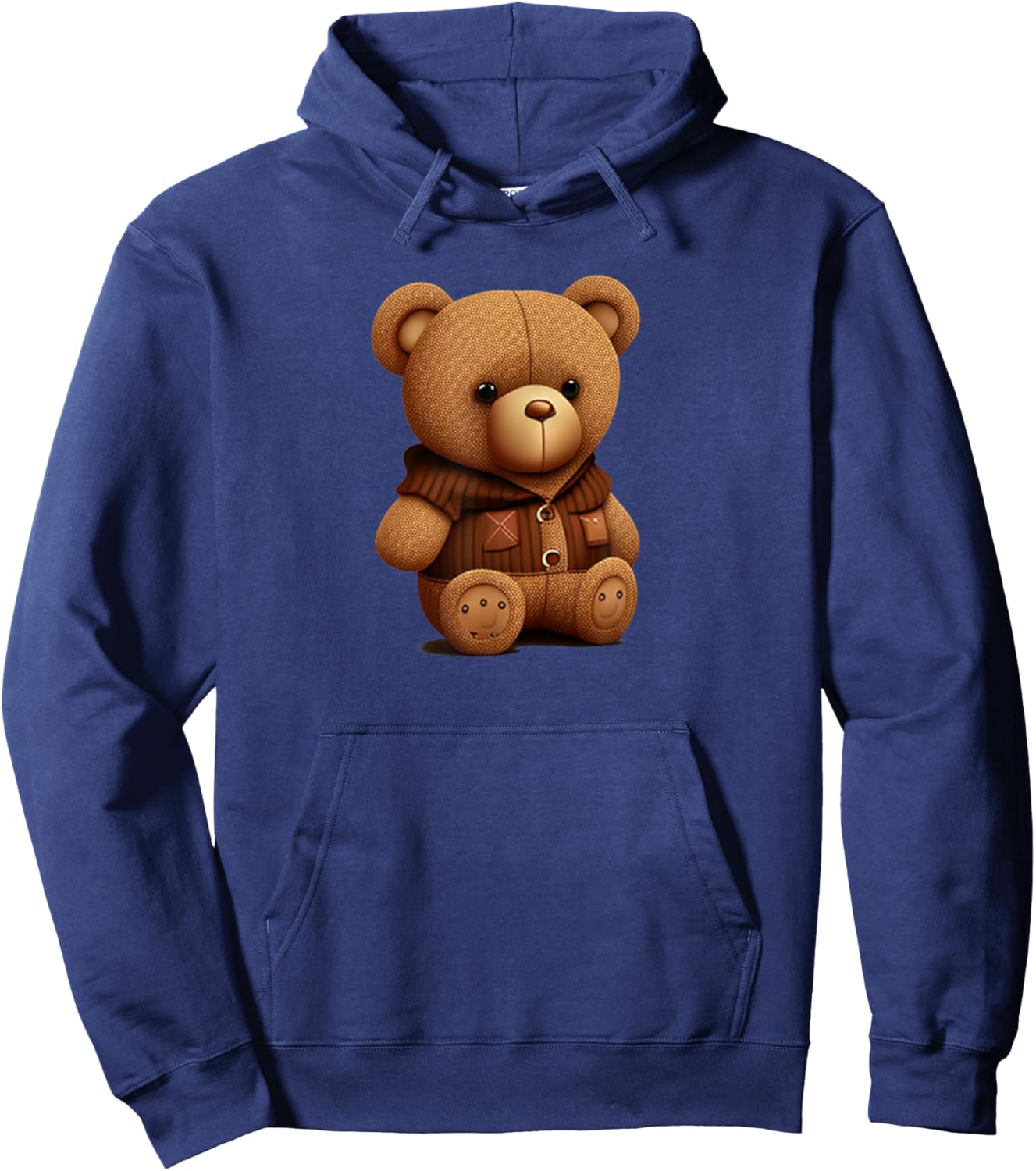 Funny Teddy Bear Hoodie - Hoodie | Navy