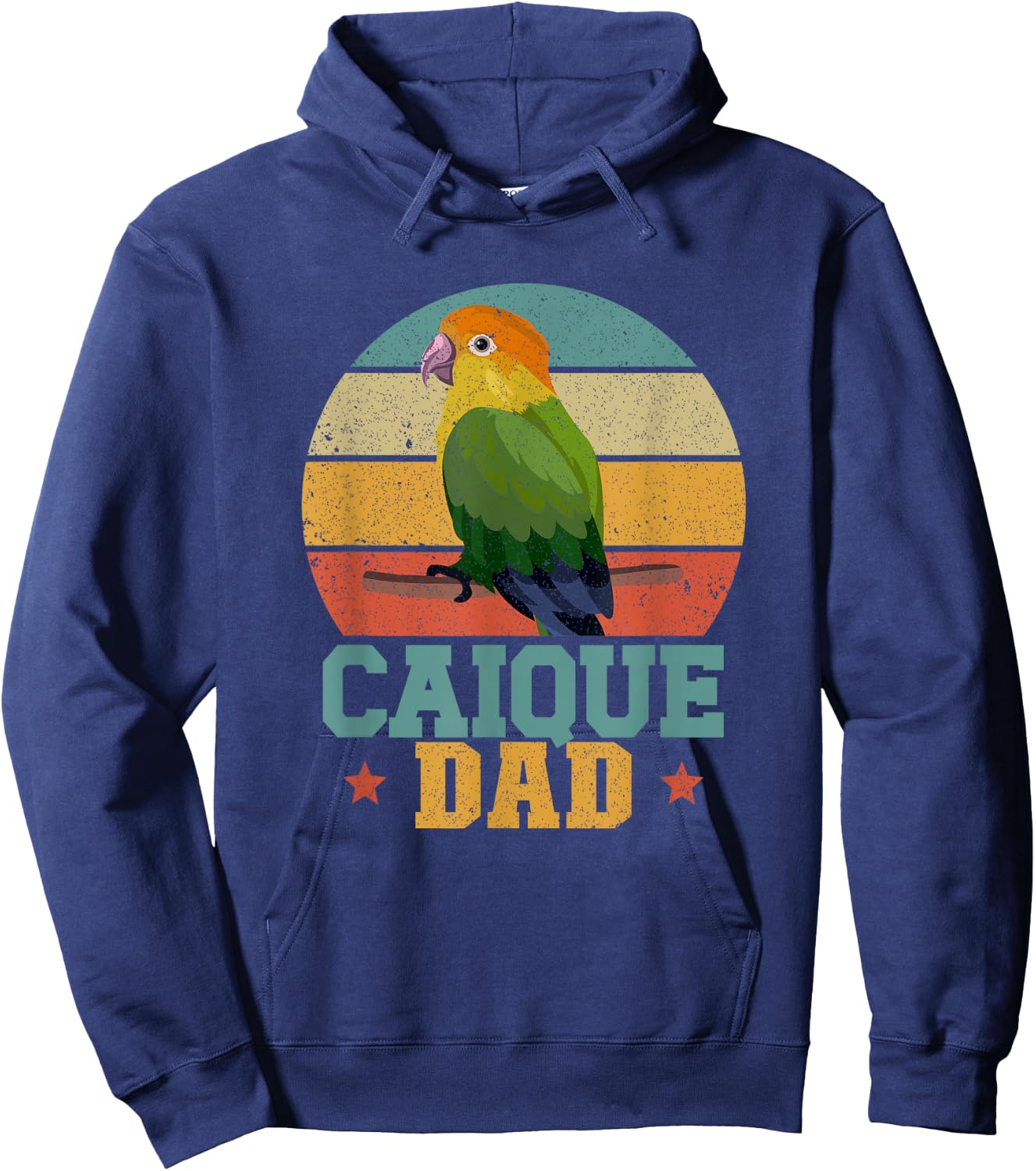 Caique Dad Caique Parrot Owner Caique Lover Hoodie - Hoodie | Navy