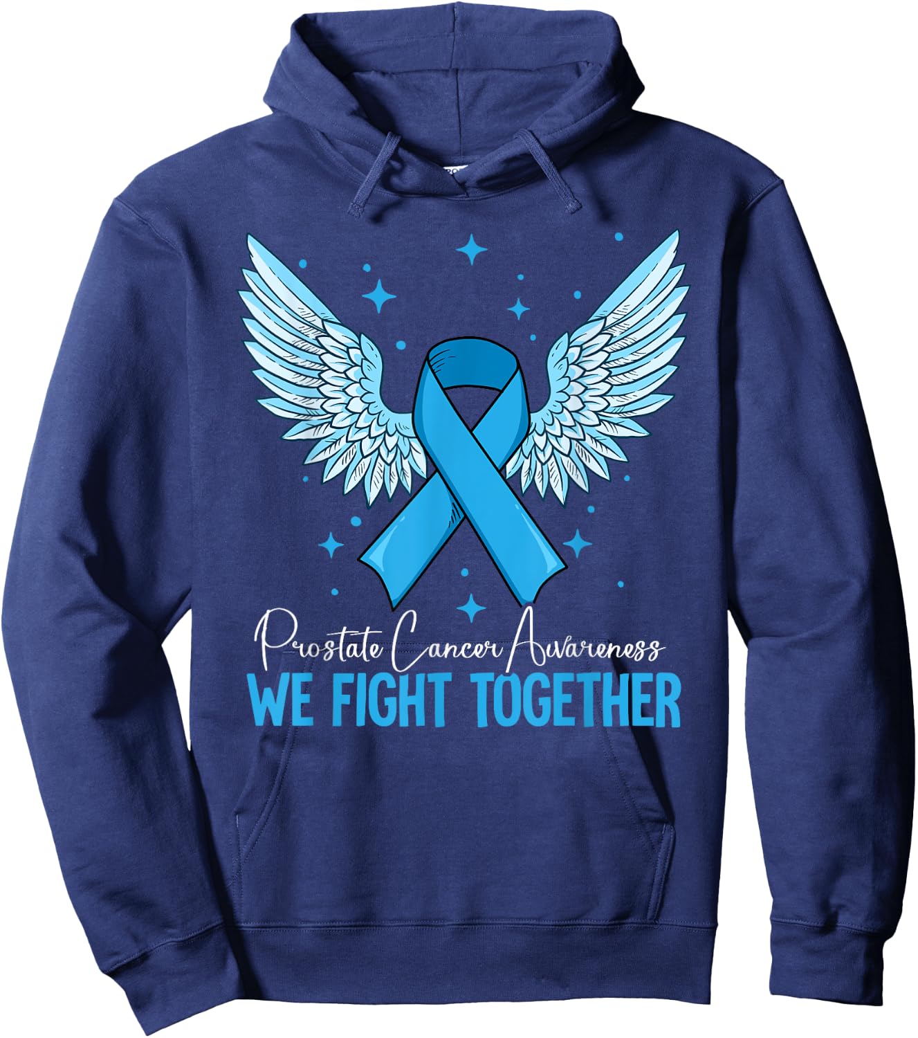 Prostate Cancer Awareness Hoodie - Hoodie | Navy