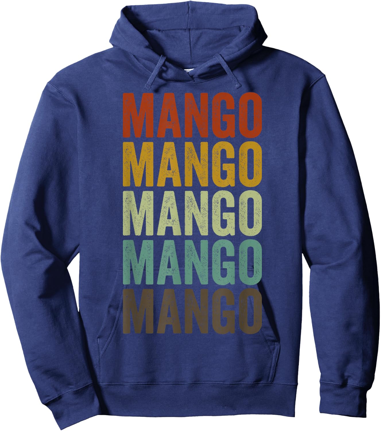 Mango City Retro Hoodie - Hoodie | Navy