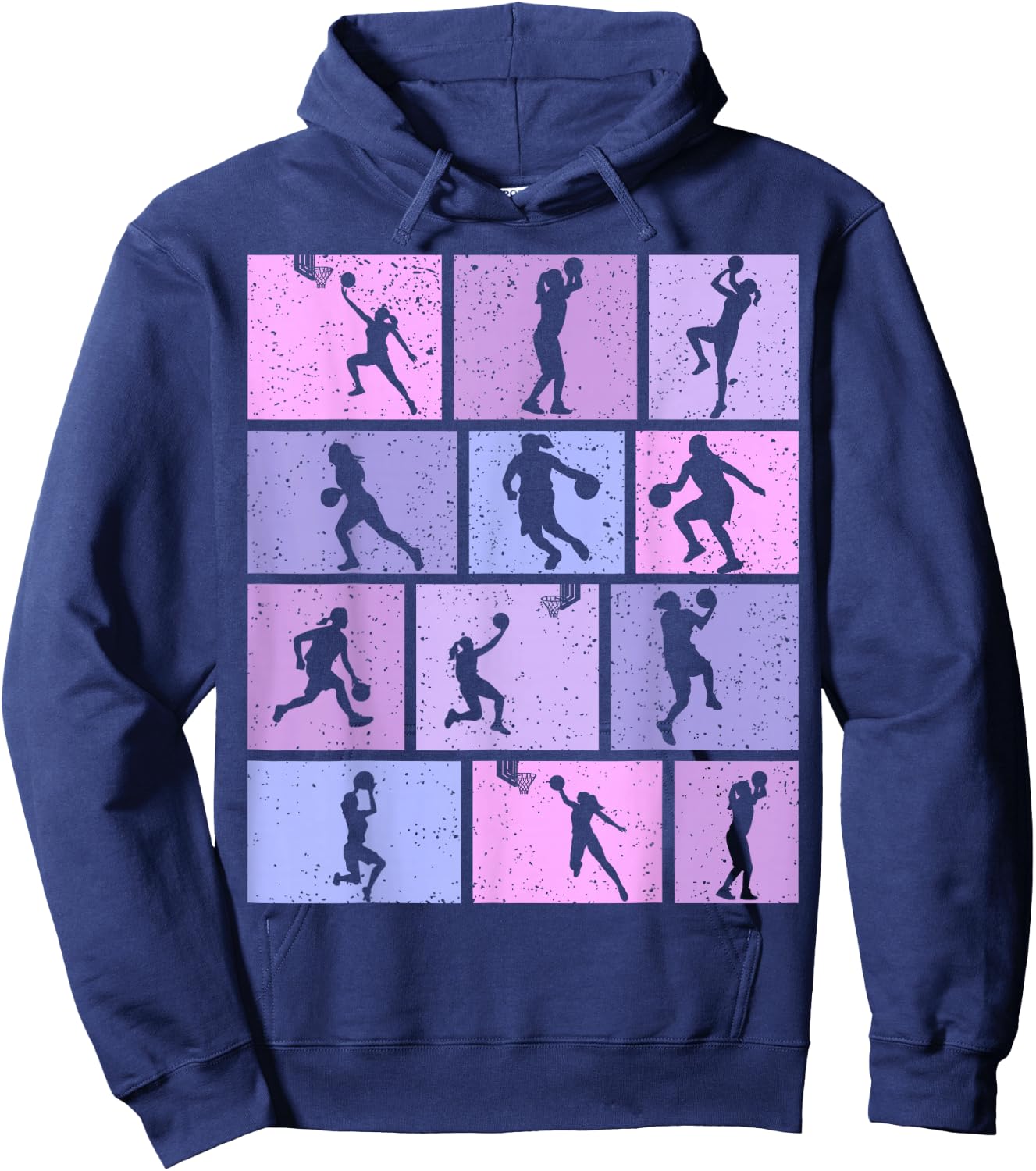 Basketball Girls Women Hoodie - Hoodie | Navy