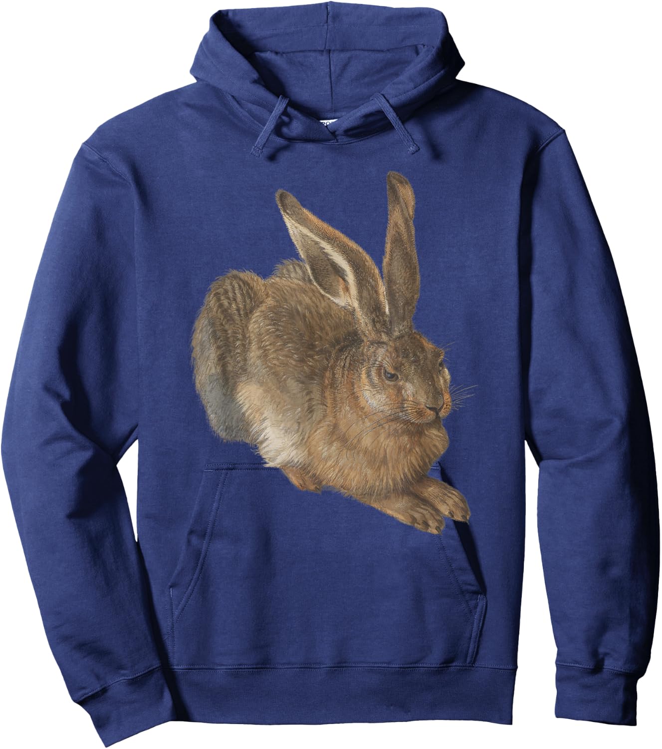 Young Hare (Feldhase) by Albrecht Durer Hoodie - Hoodie | Navy