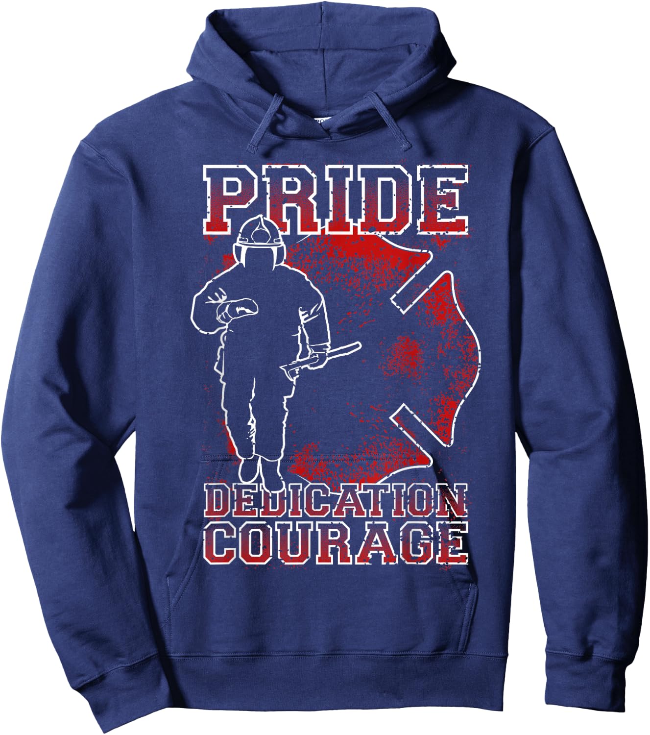 Pride Dedication Courage Hoodie - Hoodie | Navy