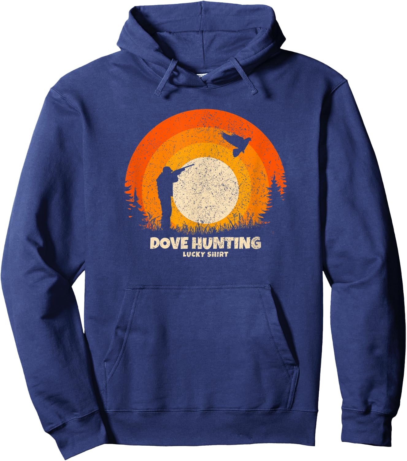 Dove Hunter Lucky Charm Dove Hunting Hoodie - Hoodie | Navy