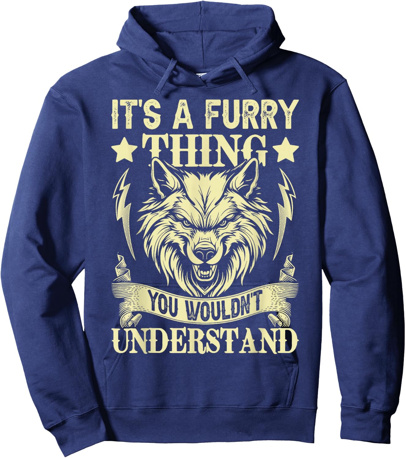 It's A Furry Thing You Wouldnt Understand Hoodie - Hoodie | Navy