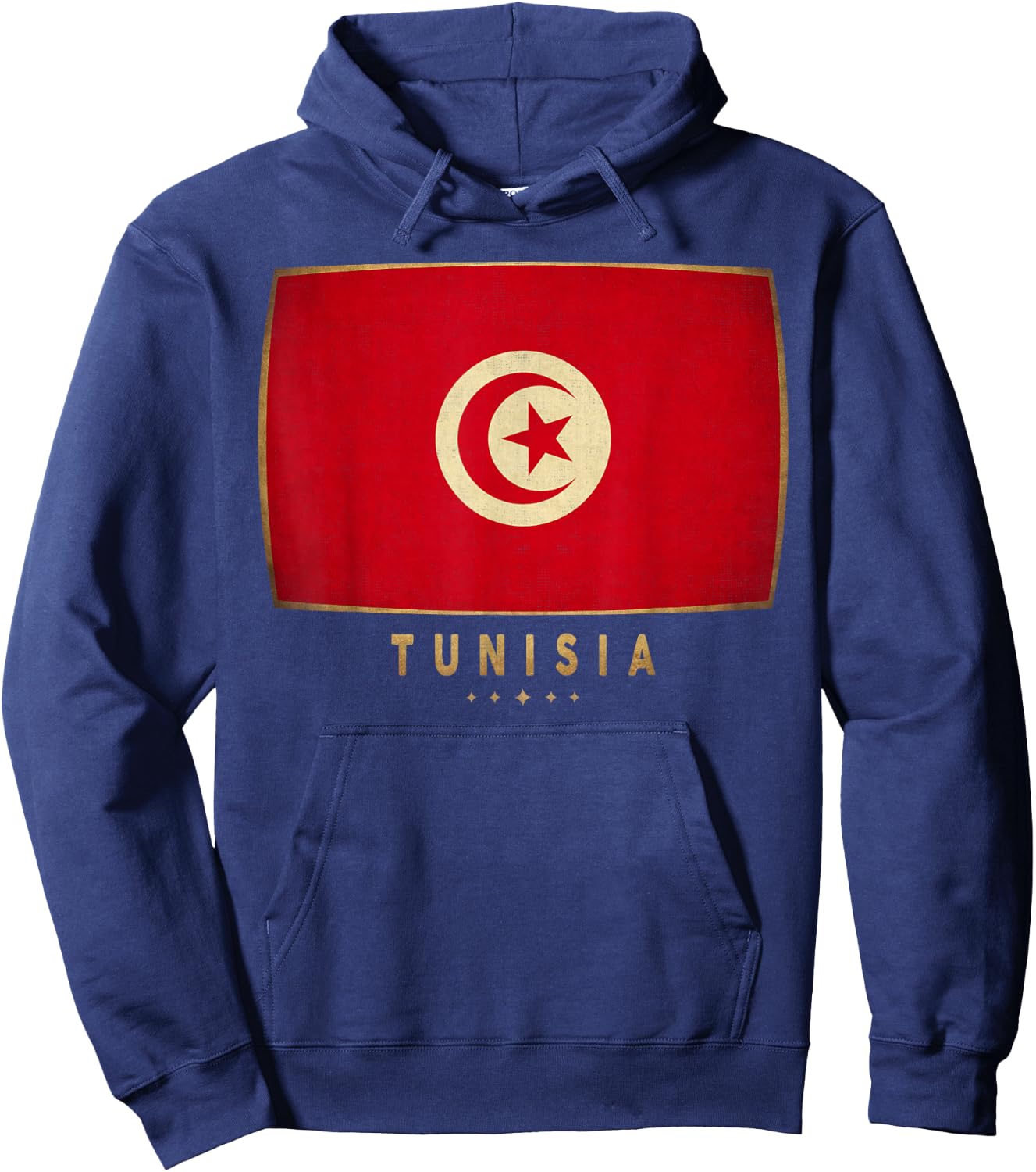 Tunisia Flag - Funny Tunisia Jersey Women Kids Hoodie - Hoodie | Navy