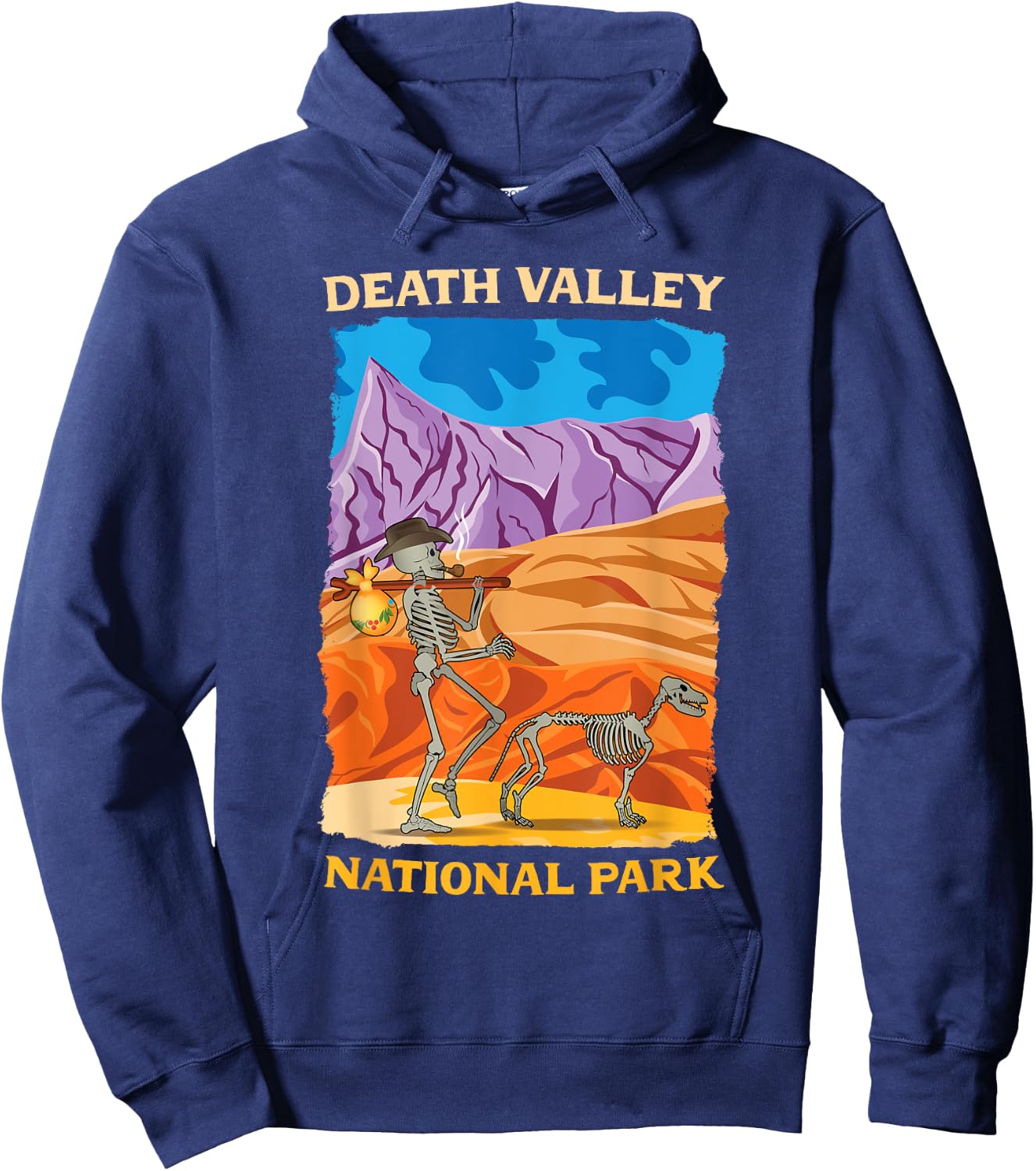 Death Valley National Park US California Nevada Hoodie - Hoodie | Navy