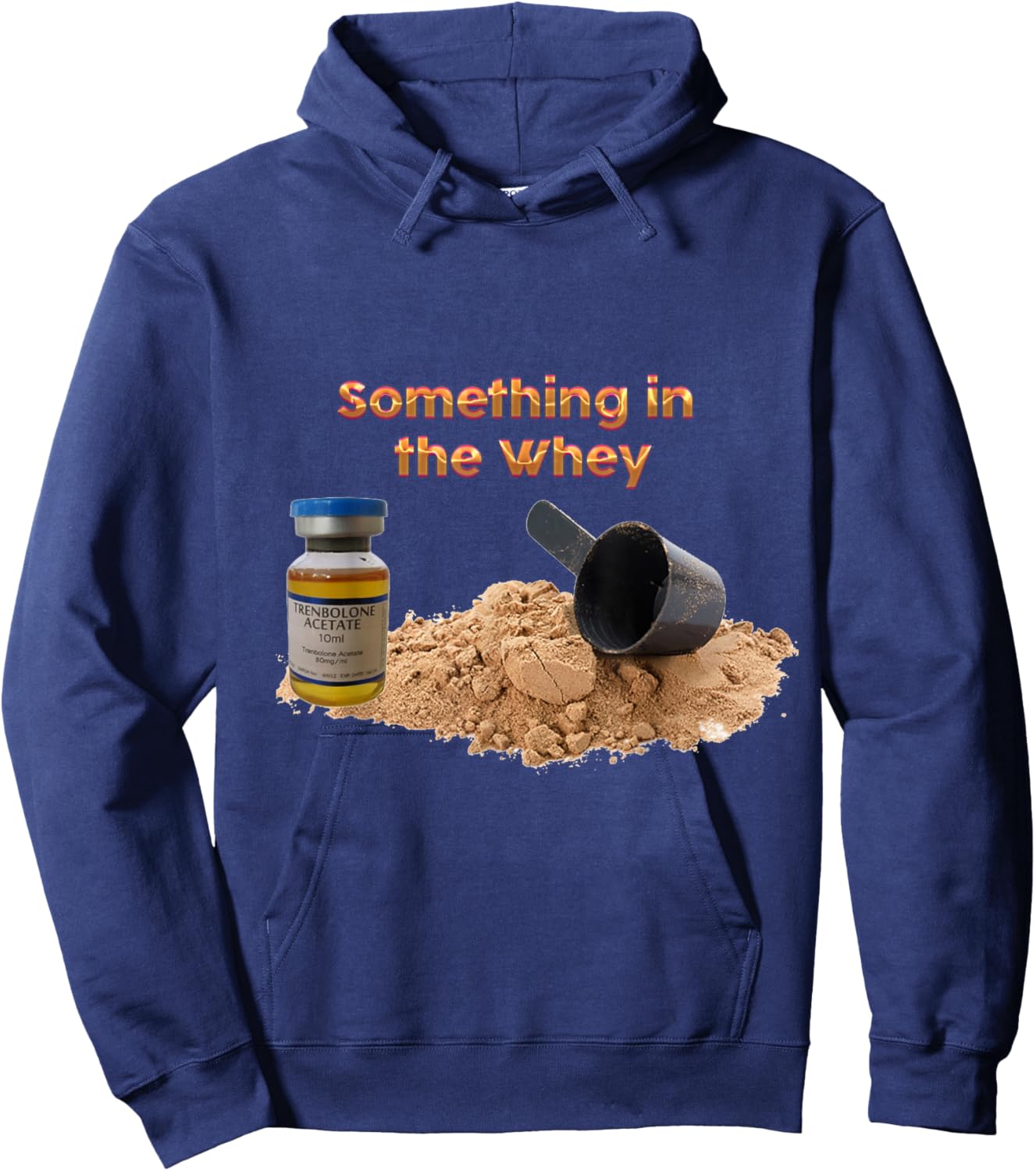 Something in the Whey Hoodie - Hoodie | Navy