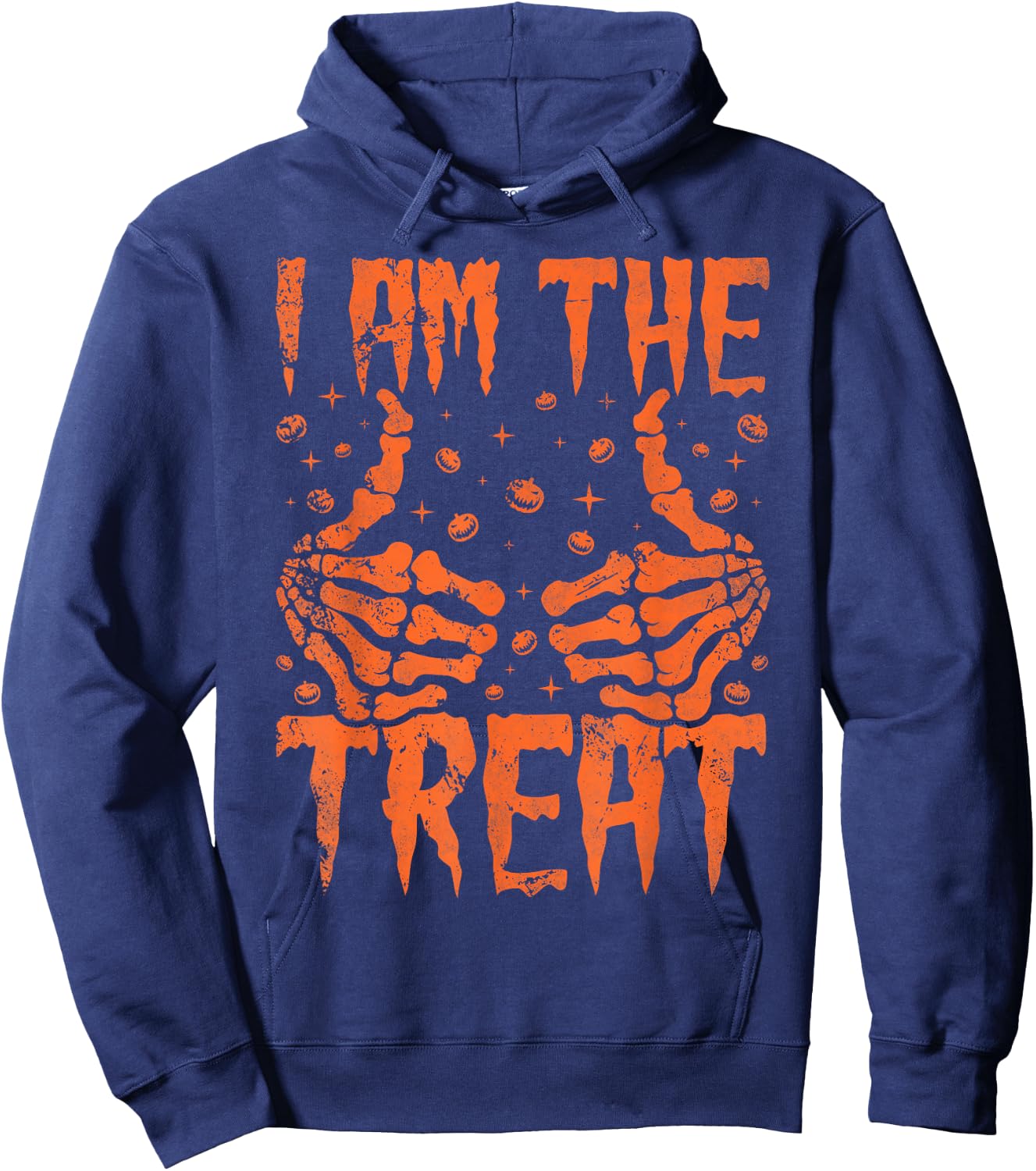 I Am The Treat, Halloween Hoodie - Hoodie | Navy