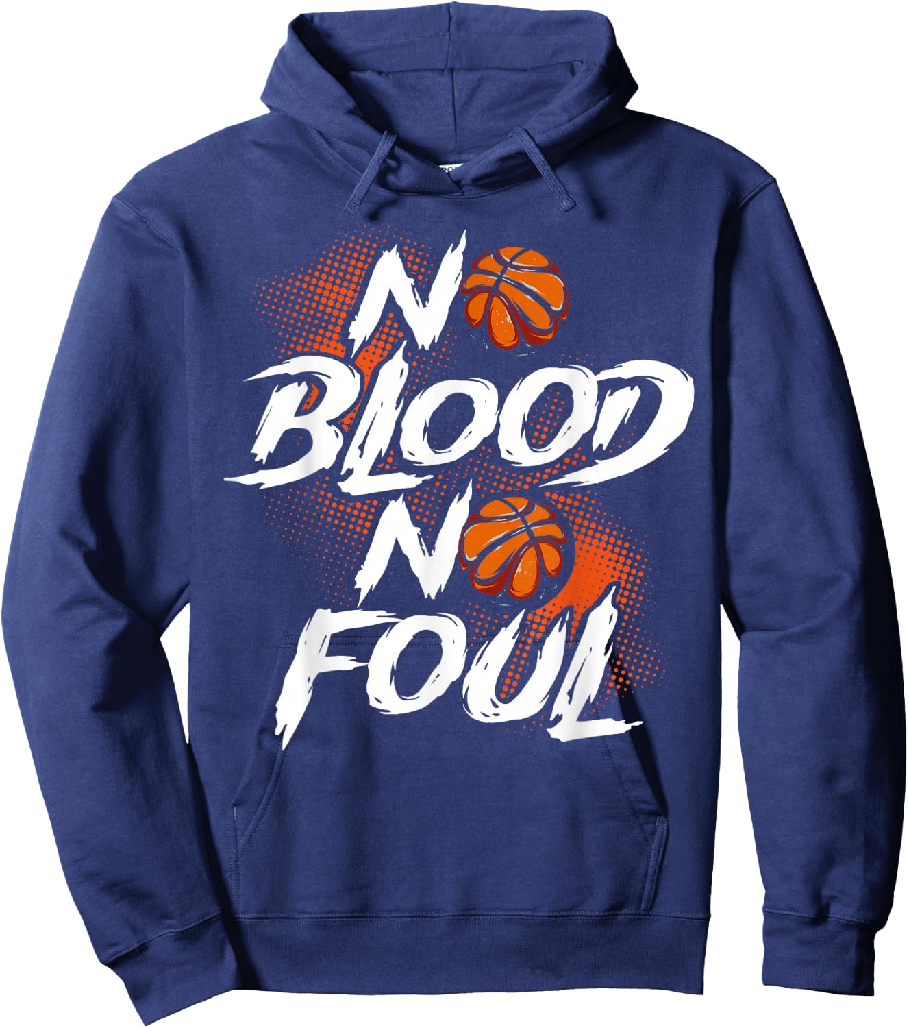 No Blood No Foul! Hoodie - Hoodie | Navy