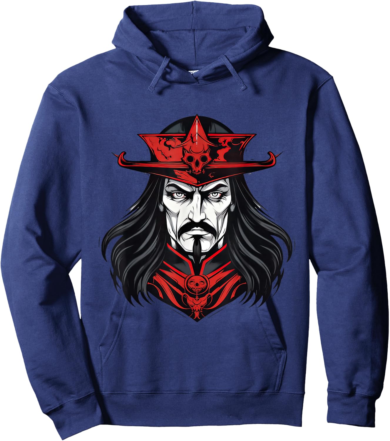 Vlad The Impaler Anime Hoodie - Hoodie | Navy