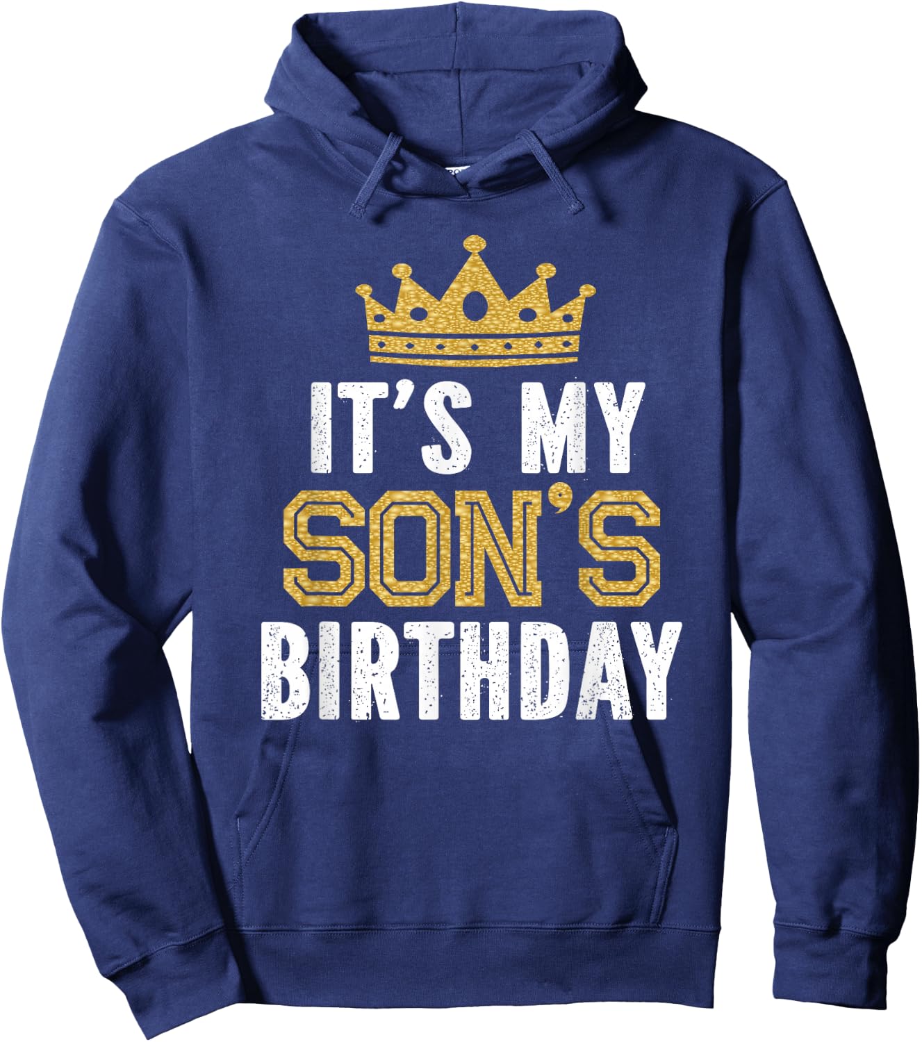 It's My Son's Birthday Party Family Matching Hoodie - Hoodie | Navy