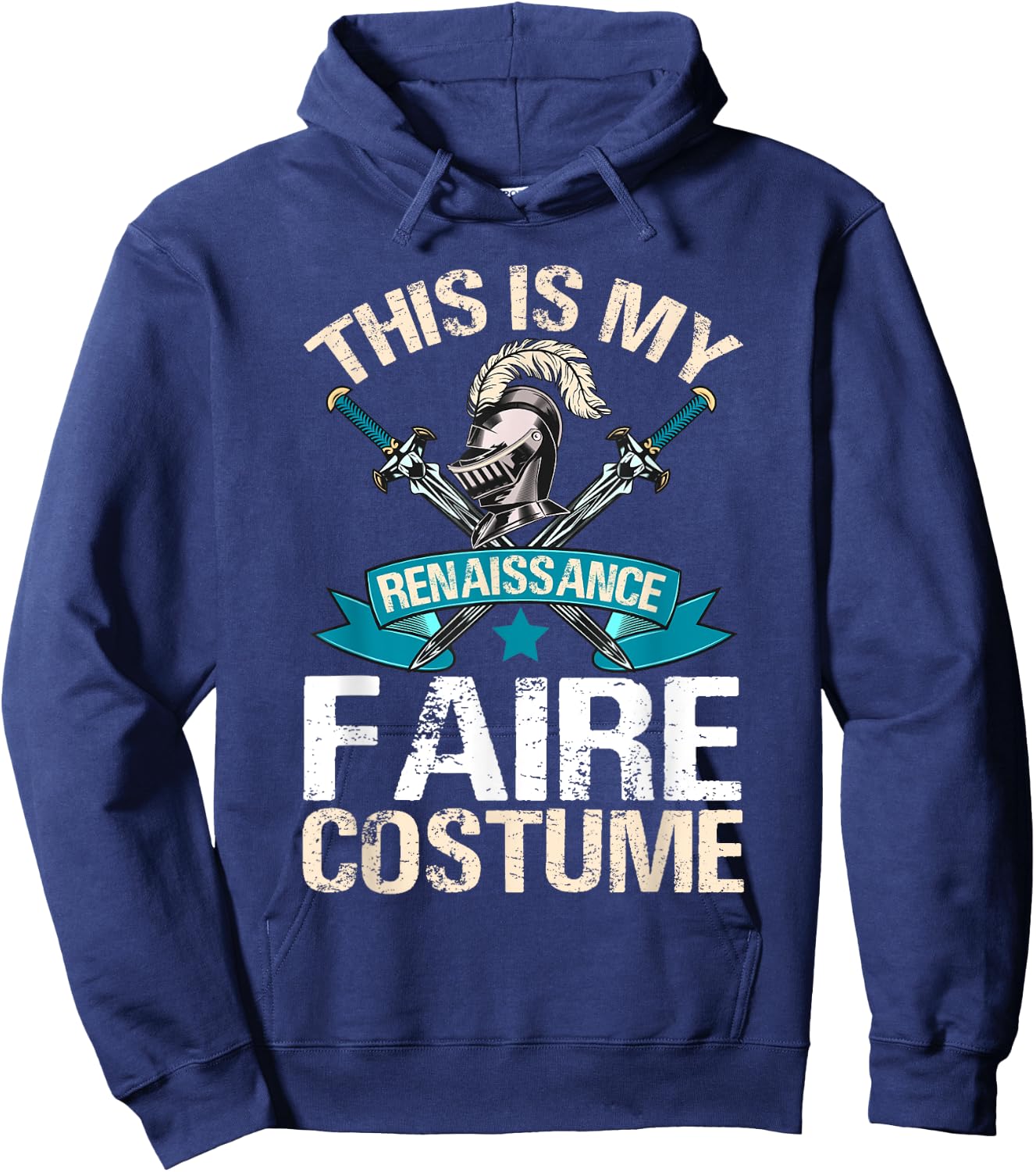 Ren Fair - This Is My Renaissance Faire Costume Hoodie - Hoodie | Navy