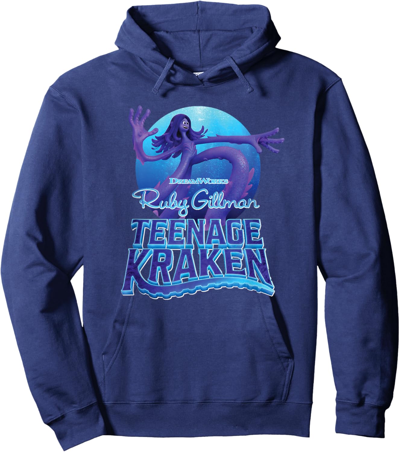 DreamWorks Ruby Gillman, Teenage Kraken Hoodie - Hoodie | Navy