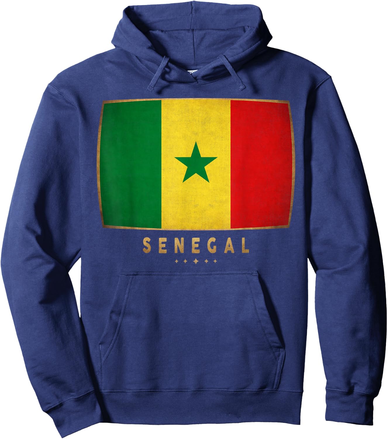 Senegal Flag - Funny Senegal Jersey Women Kids Hoodie - Hoodie | Navy