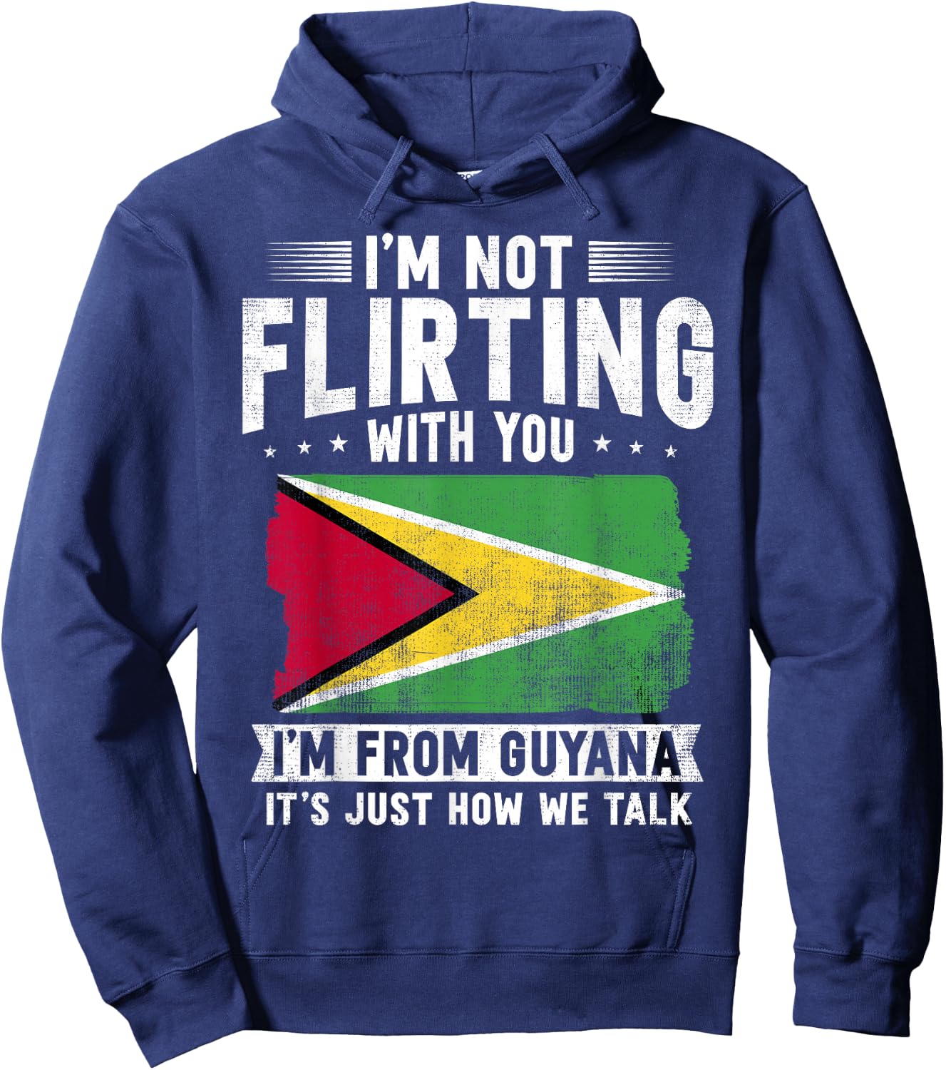 Guyana Flag Guyanese Guyana Hoodie - Hoodie | Navy