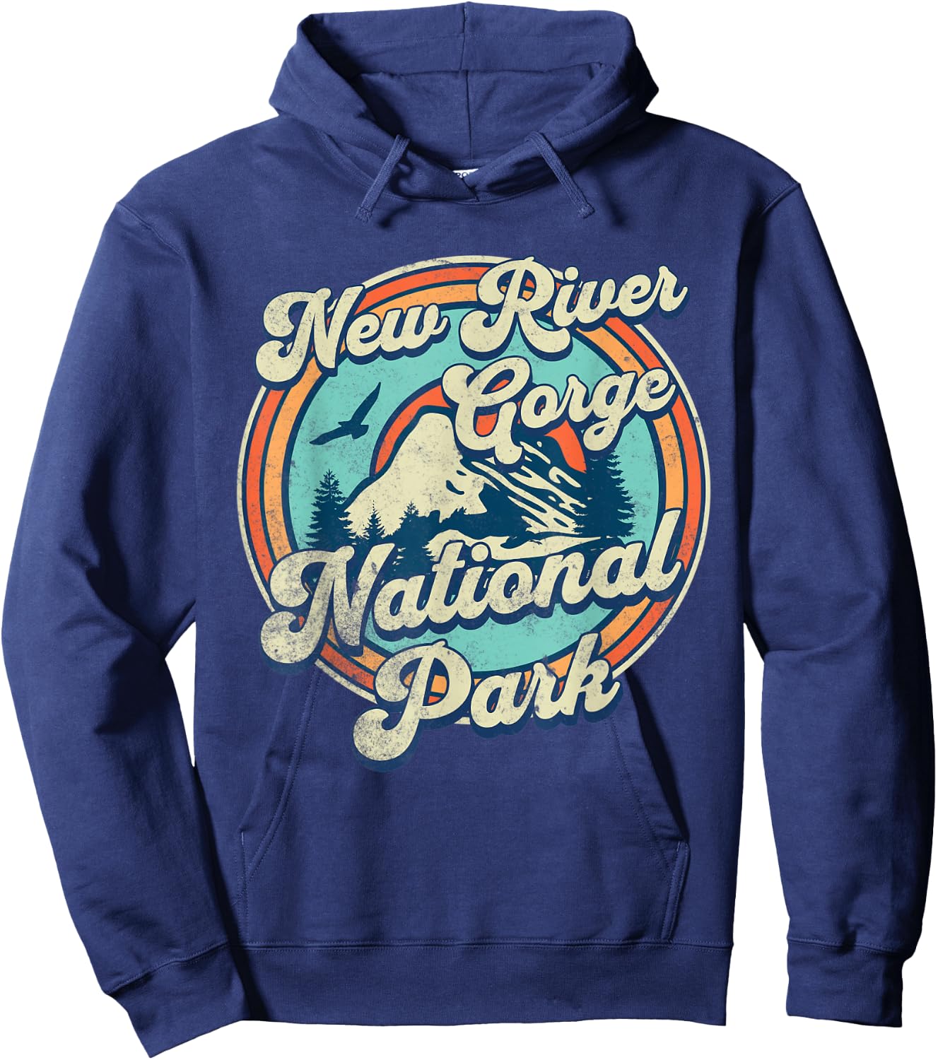 New River Gorge National Park Hoodie - Hoodie | Navy