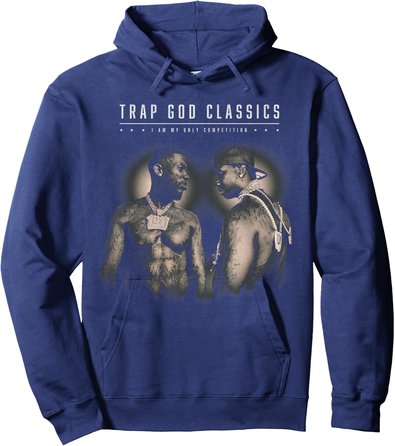 Gucci Mane Trap God Classics Cover Hoodie - Hoodie | Navy