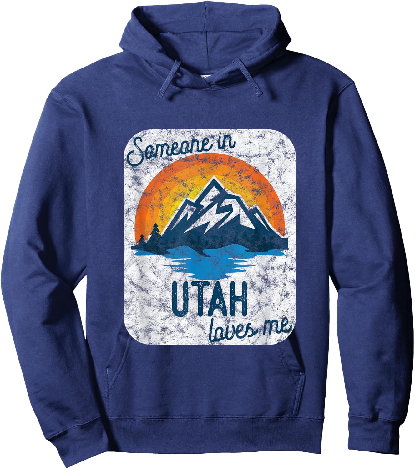 Someone In Utah Loves Me Hoodie - Hoodie | Navy