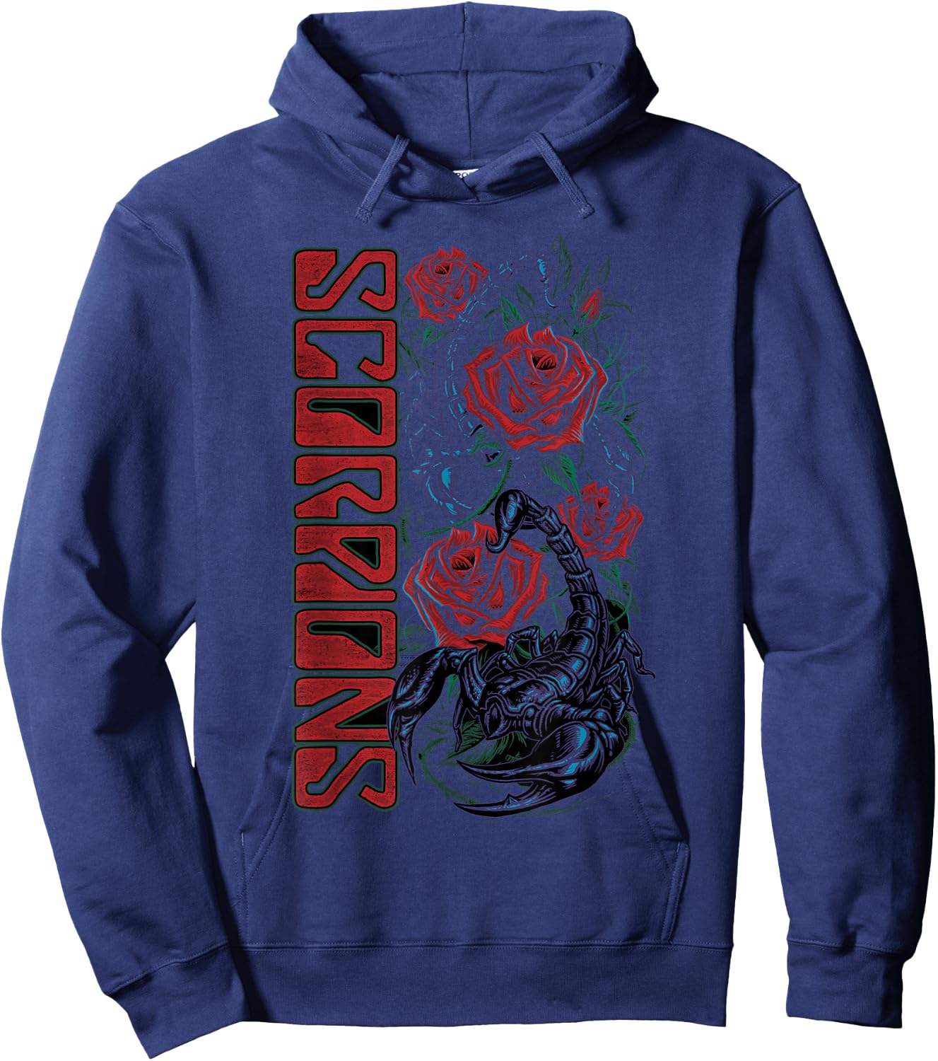 Official Scorpions Black Ballad Hoodie - Hoodie | Navy
