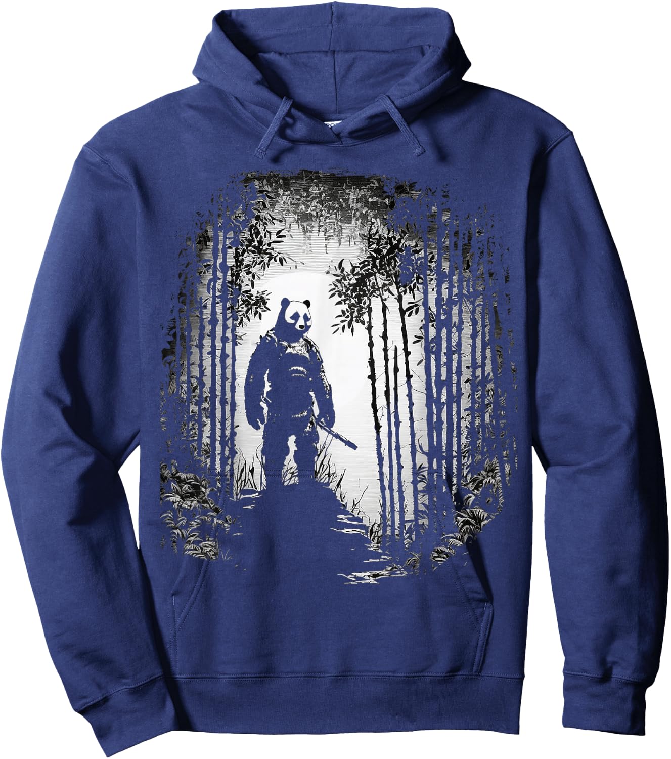 Panda Bear Animal Art Panda Hoodie - Hoodie | Navy