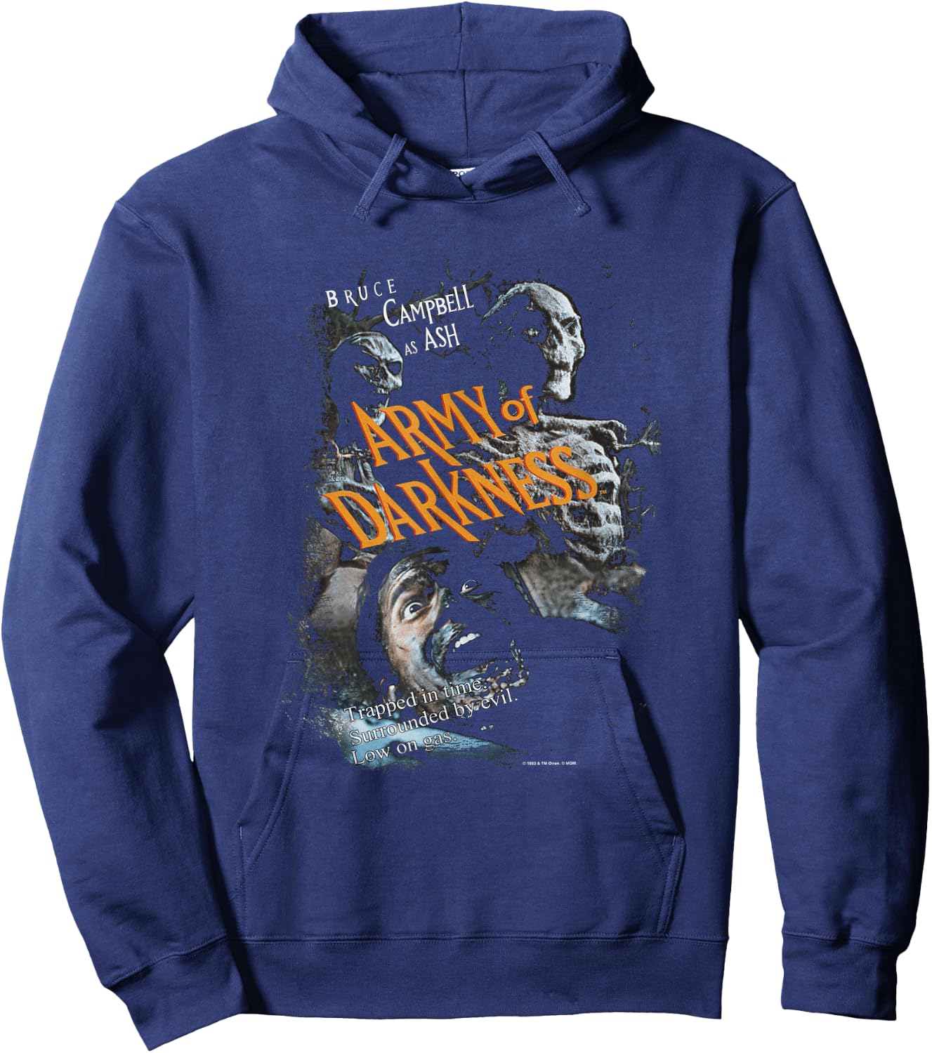 Army of Darkness Covered Hoodie - Hoodie | Navy