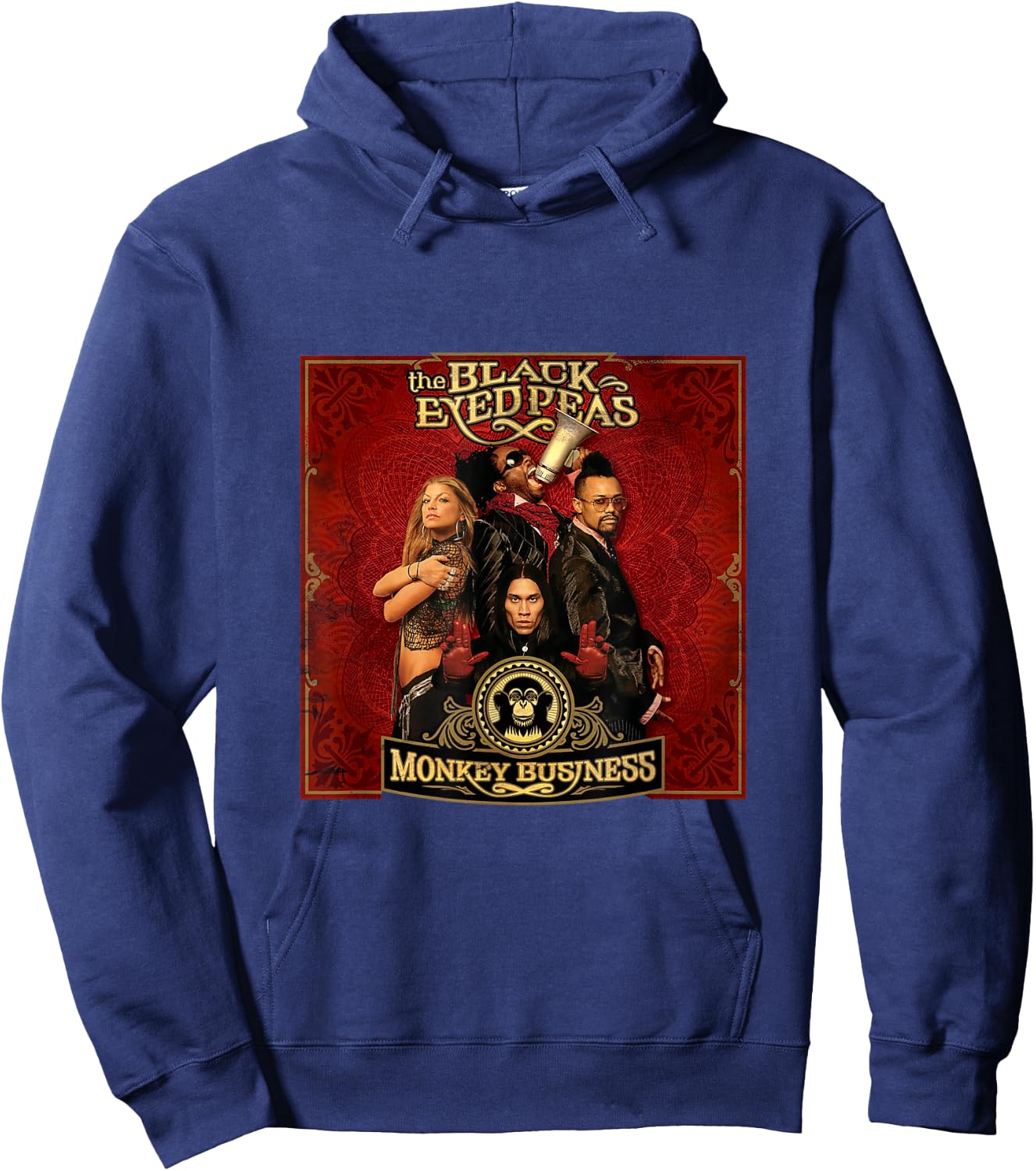 Black Eyed Peas - Monkey Business Album Hoodie - Hoodie | Navy