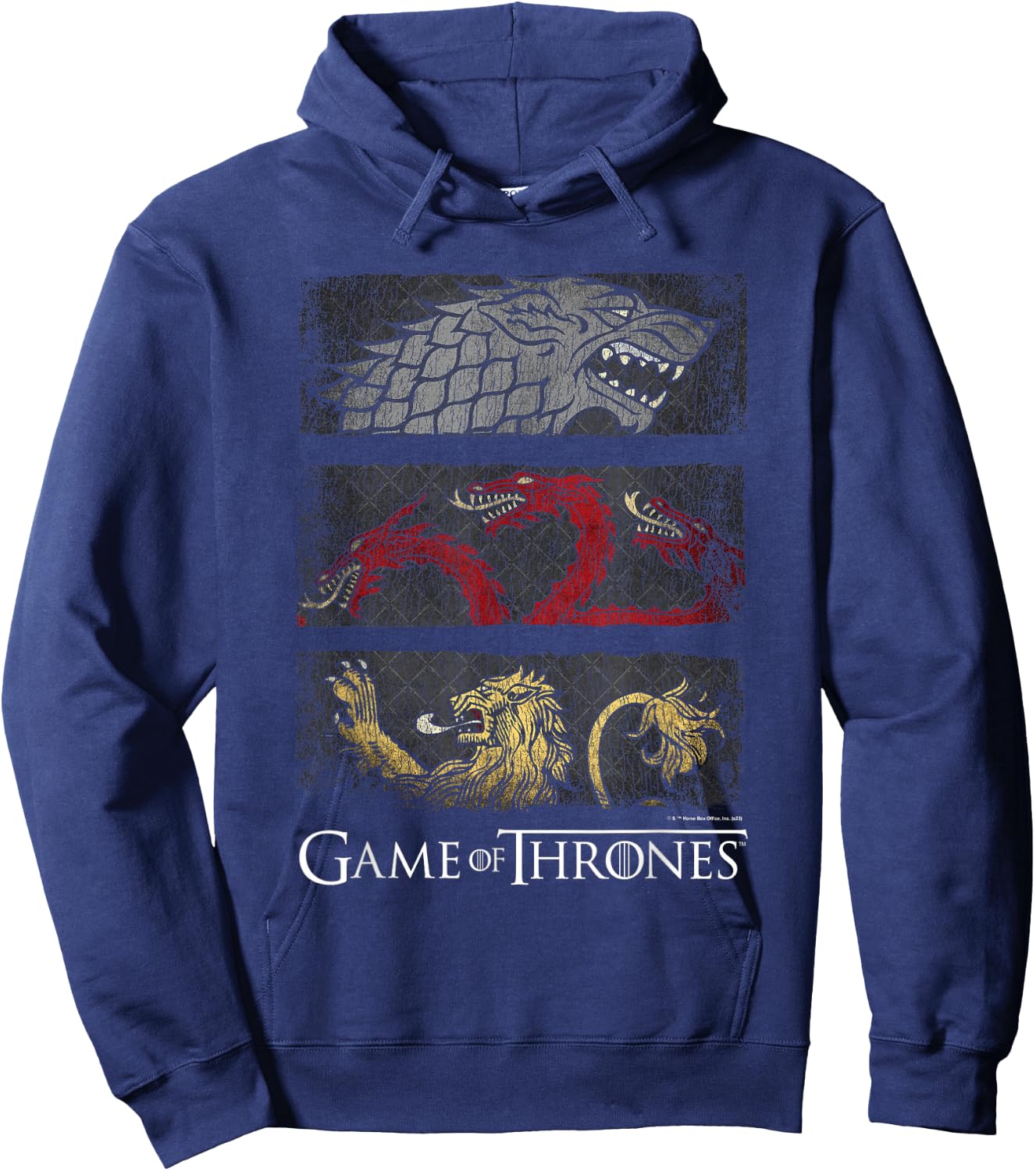 Game of Thrones Sigil Banners Hoodie - Hoodie | Navy