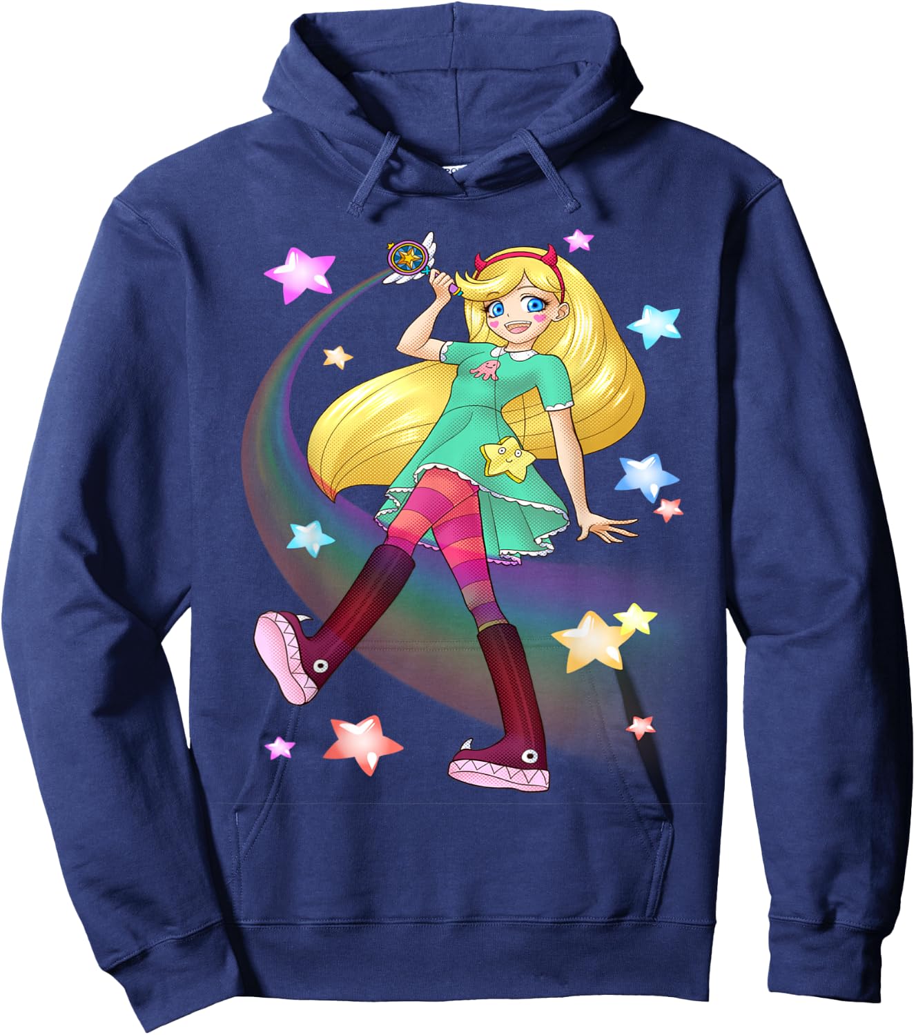 Star Butterfly vs. The Forces of Evil Hoodie - Hoodie | Navy