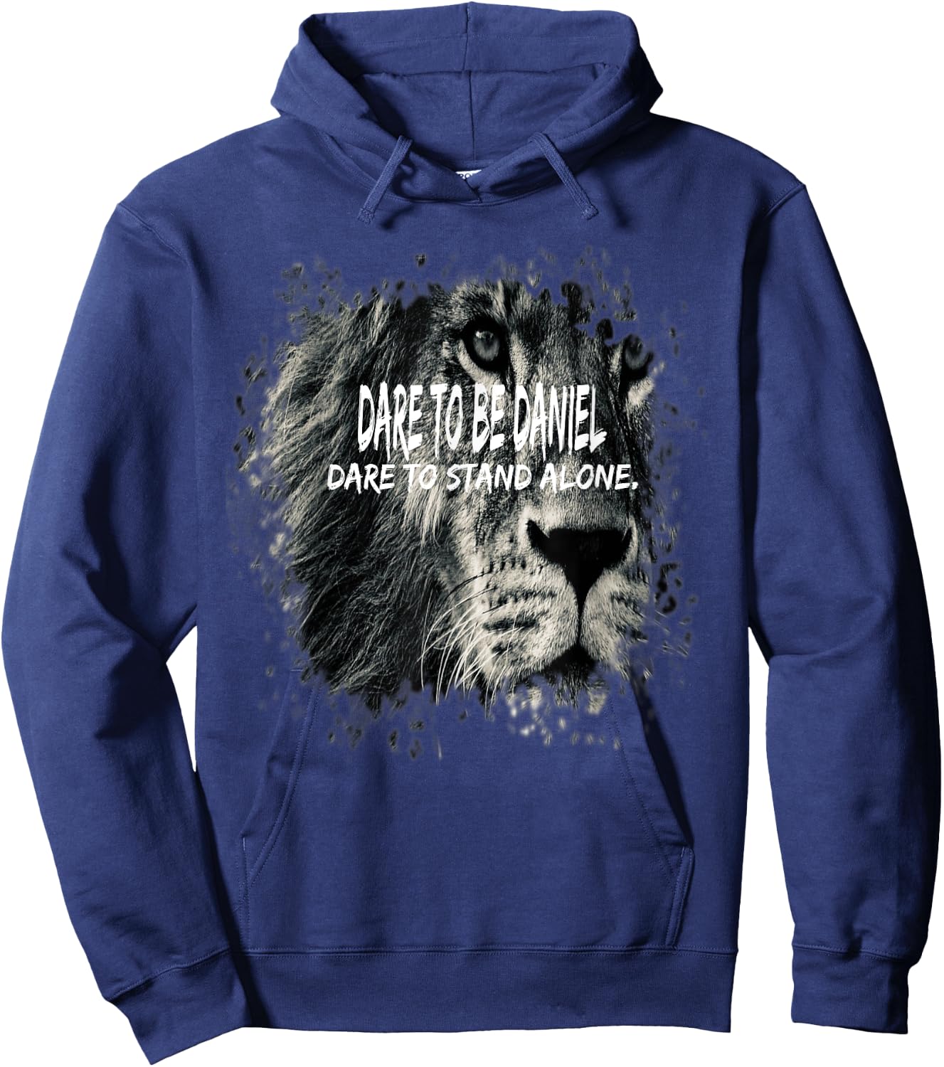 Daniel In The Bible Scripture Verse About Lions Hoodie - Hoodie | Navy