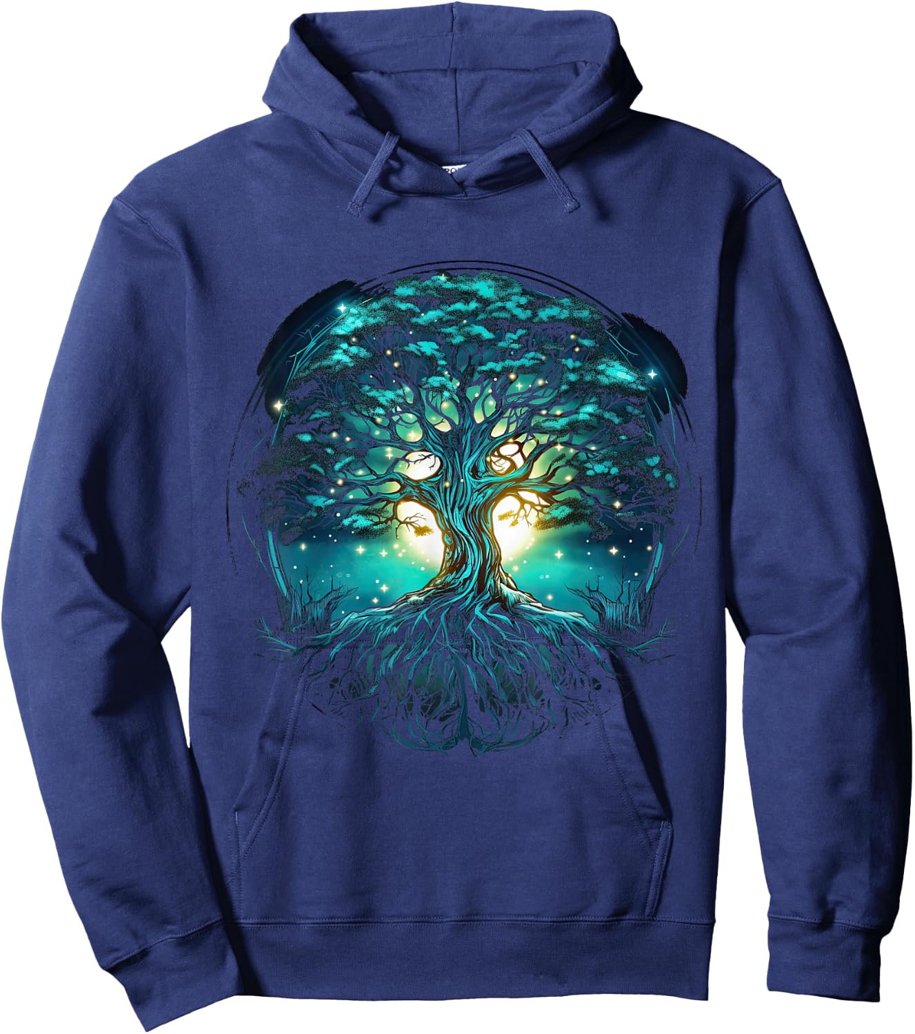 Tree of Life Viking Midgard Thor Walhalla Hoodie - Hoodie | Navy