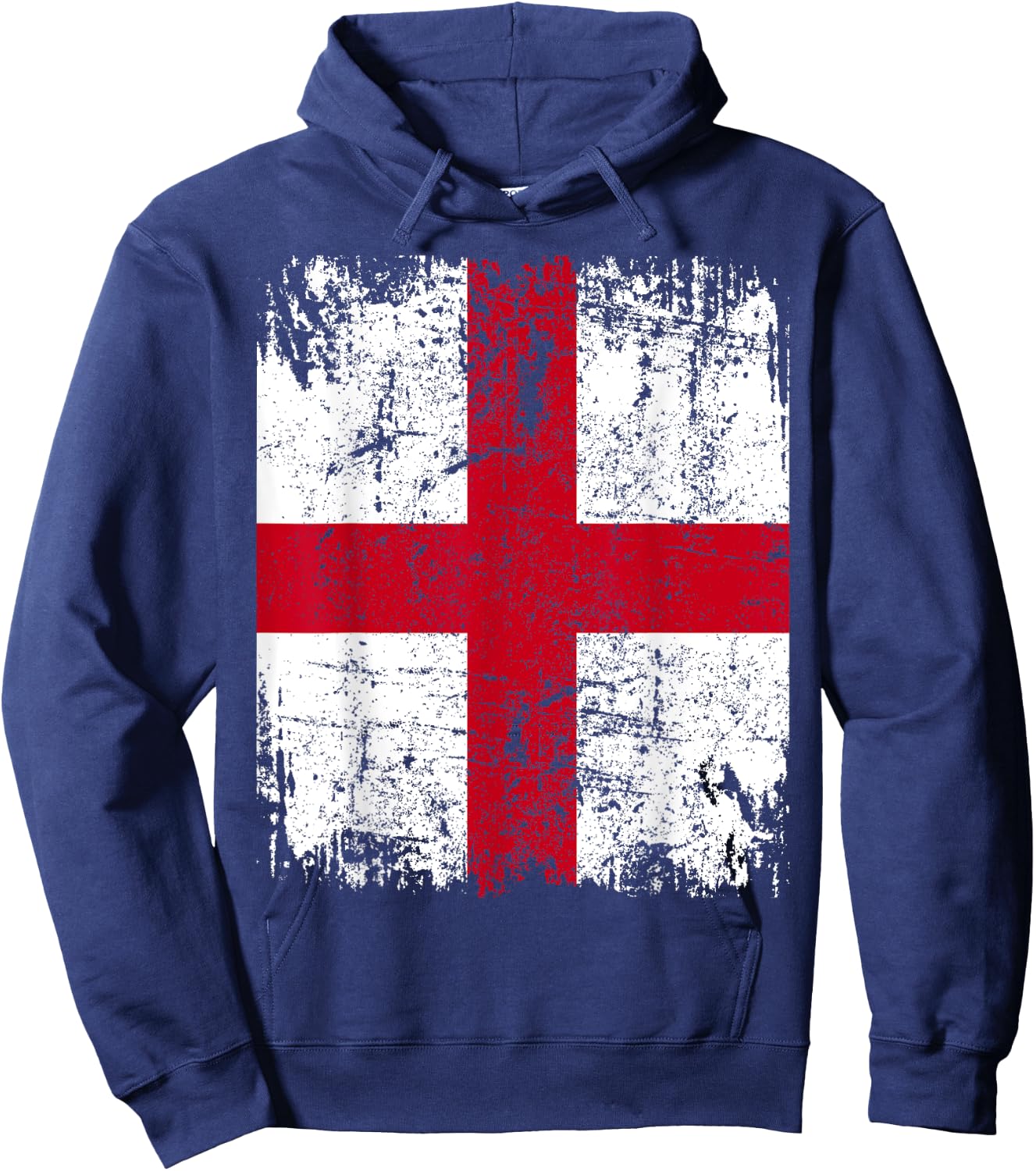 ENGLAND Flag Vintage | Men Women Kids | ENGLAND Hoodie - Hoodie | Navy