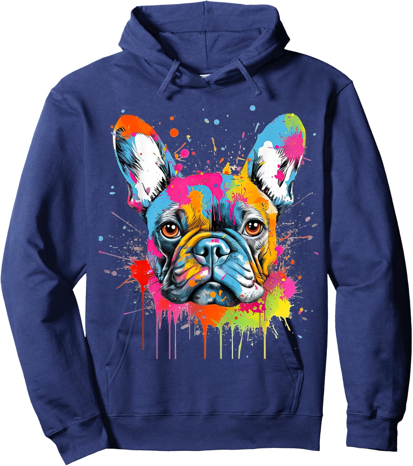 Proud to be a Frenchie lover Hoodie - Hoodie | Navy