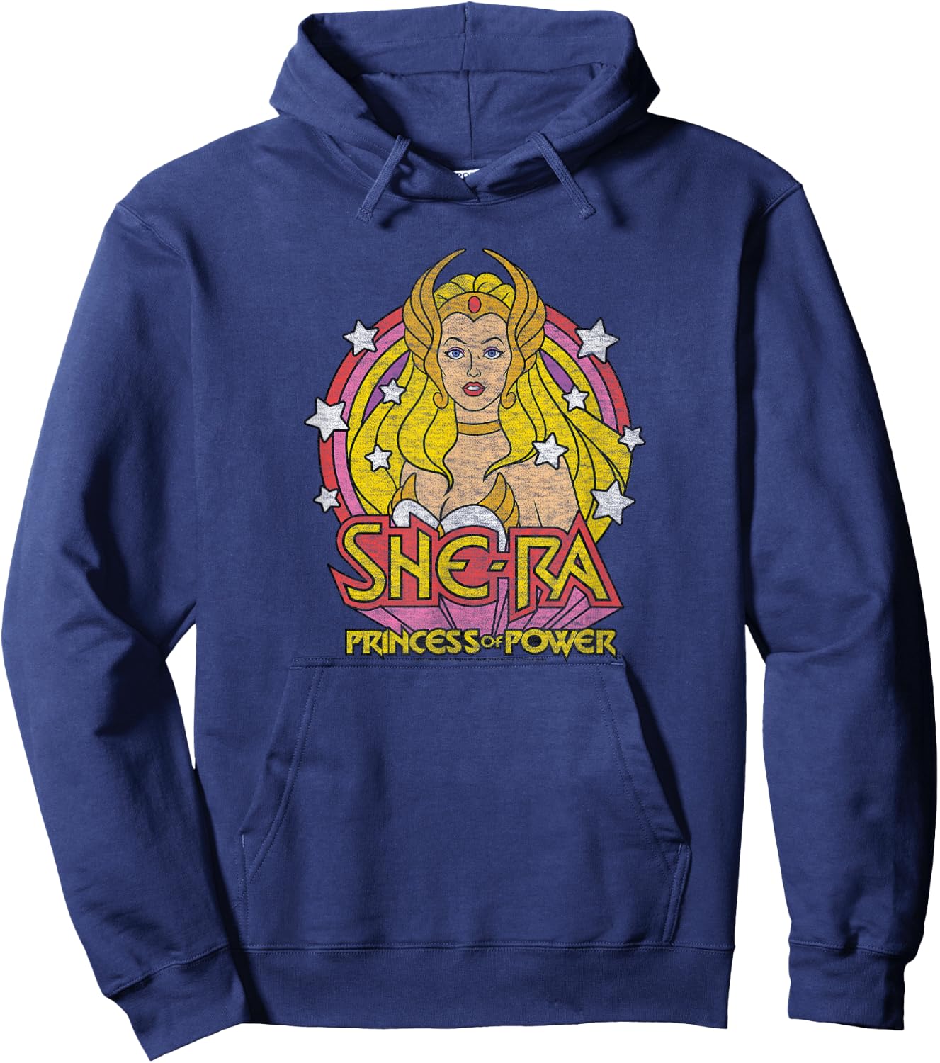 She-Ra - Princess Of Power With Stars Hoodie - Hoodie | Navy