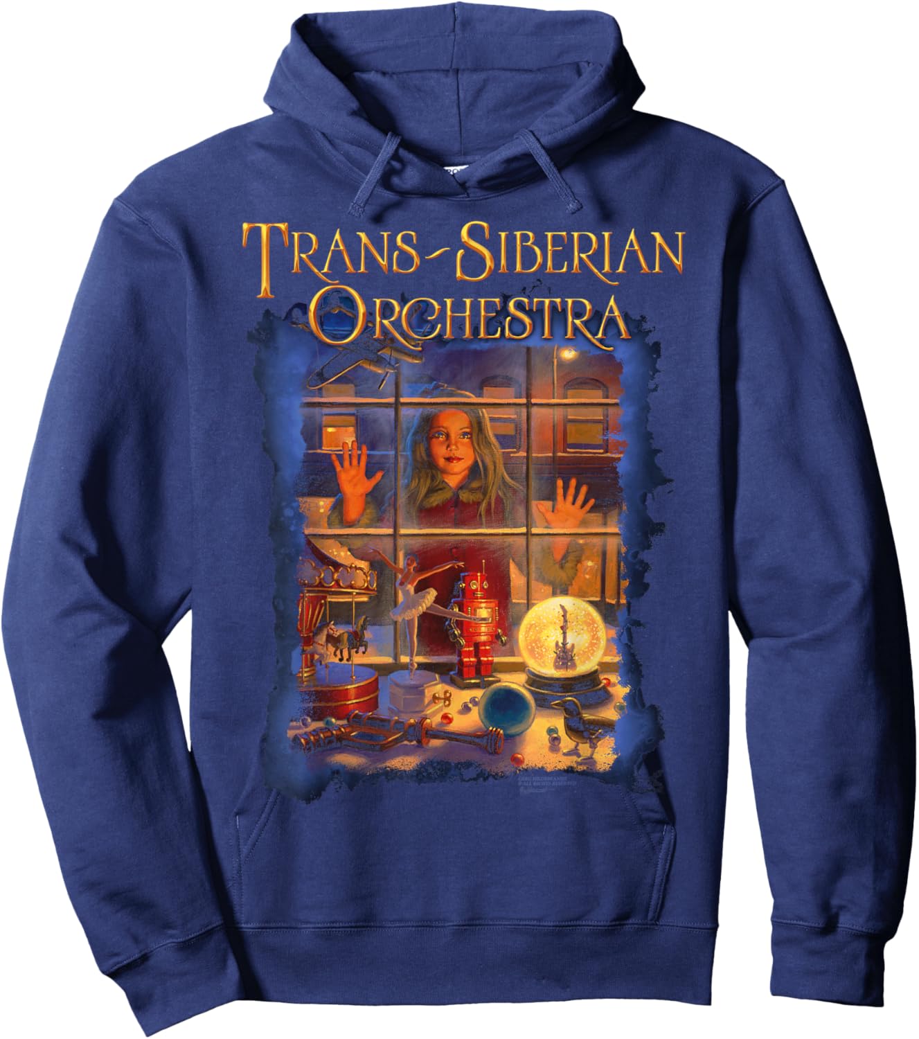 Trans-Siberian Orchestra – Toy Store Window Hoodie - Hoodie | Navy
