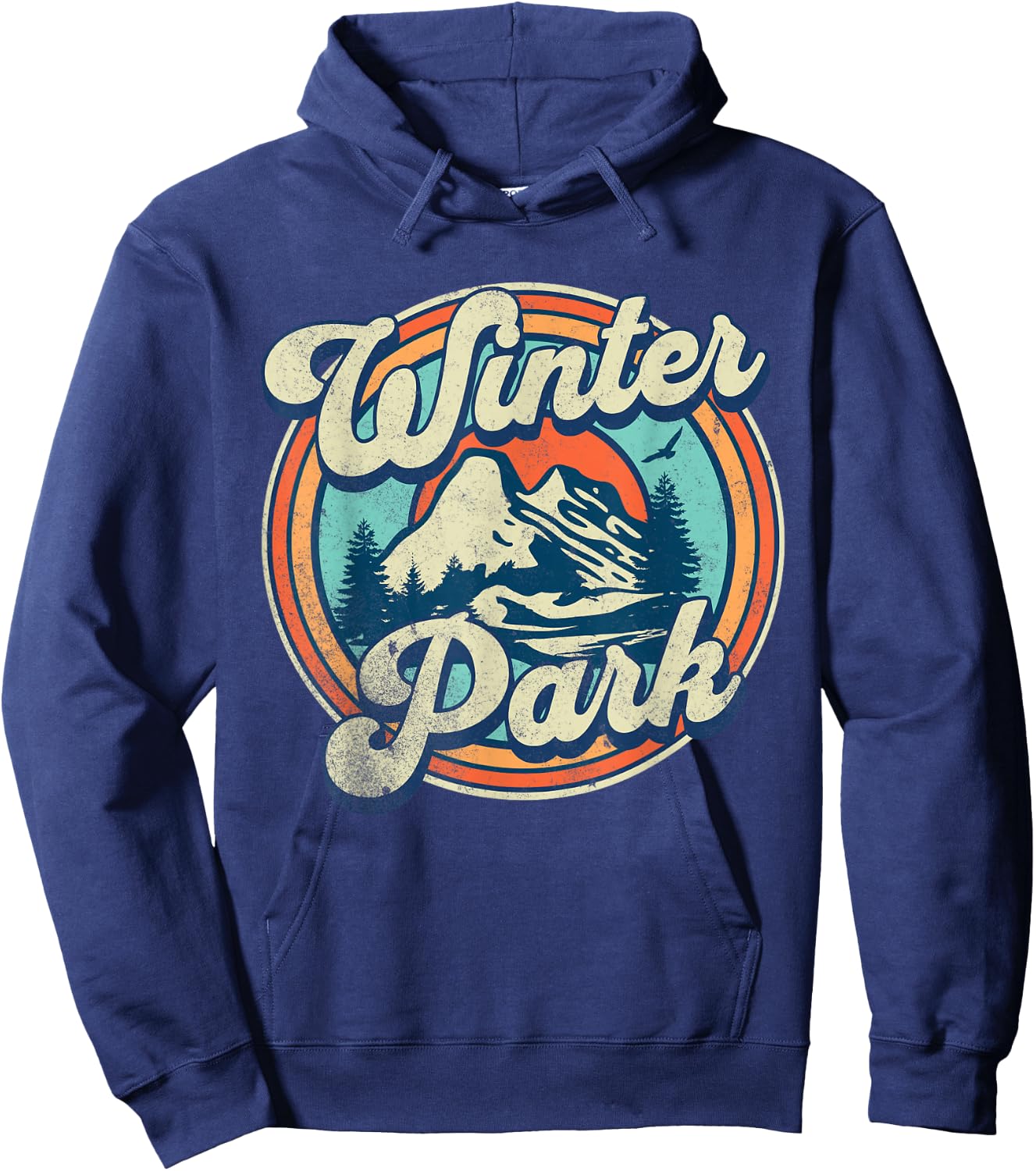 Winter Park Colorado Hoodie - Hoodie | Navy