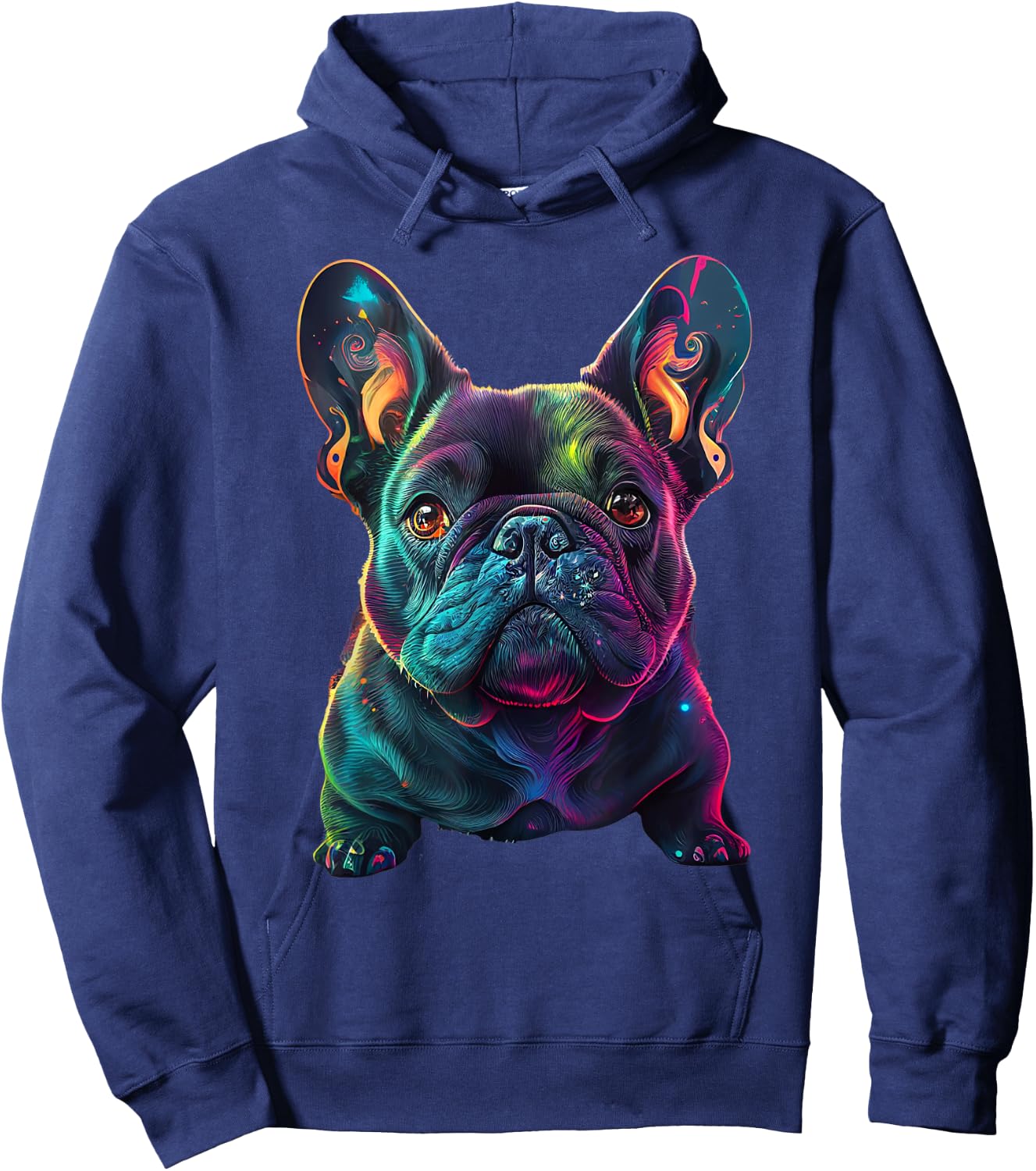 Frenchie Gifts French Bulldog & Women Hoodie - Hoodie | Navy