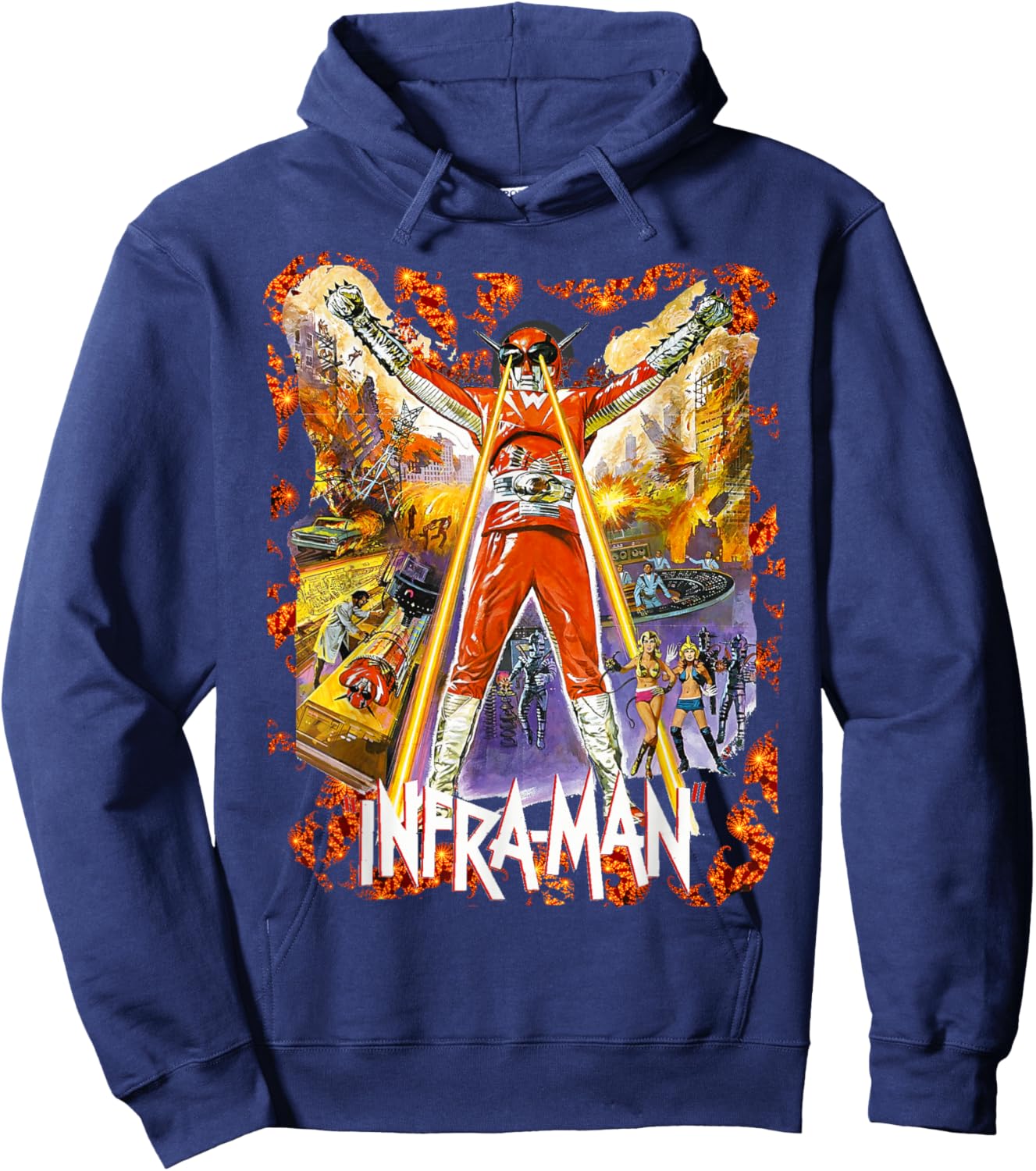 Inframan Infra-Man Hoodie - Hoodie | Navy