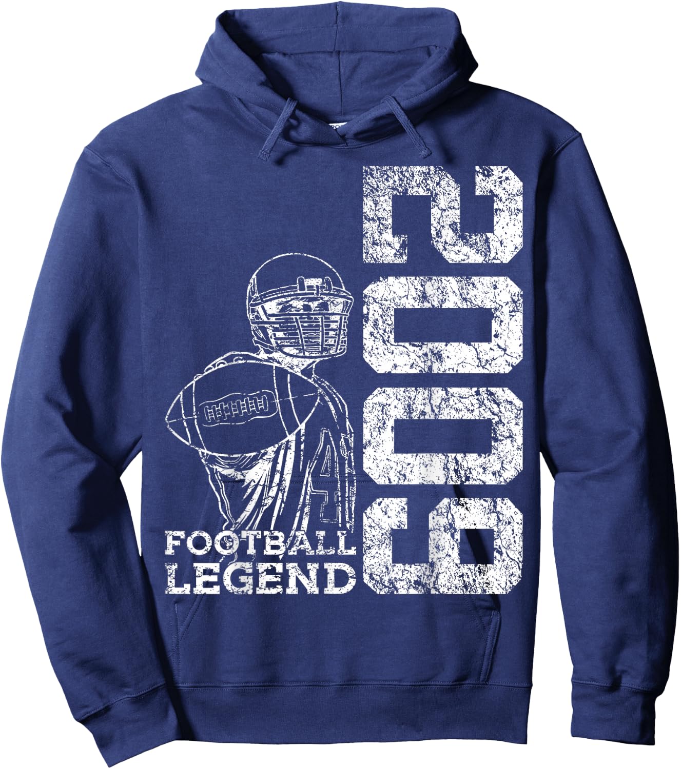17 Years Football Legend 2009 17th Birthday Hoodie - Hoodie | Navy