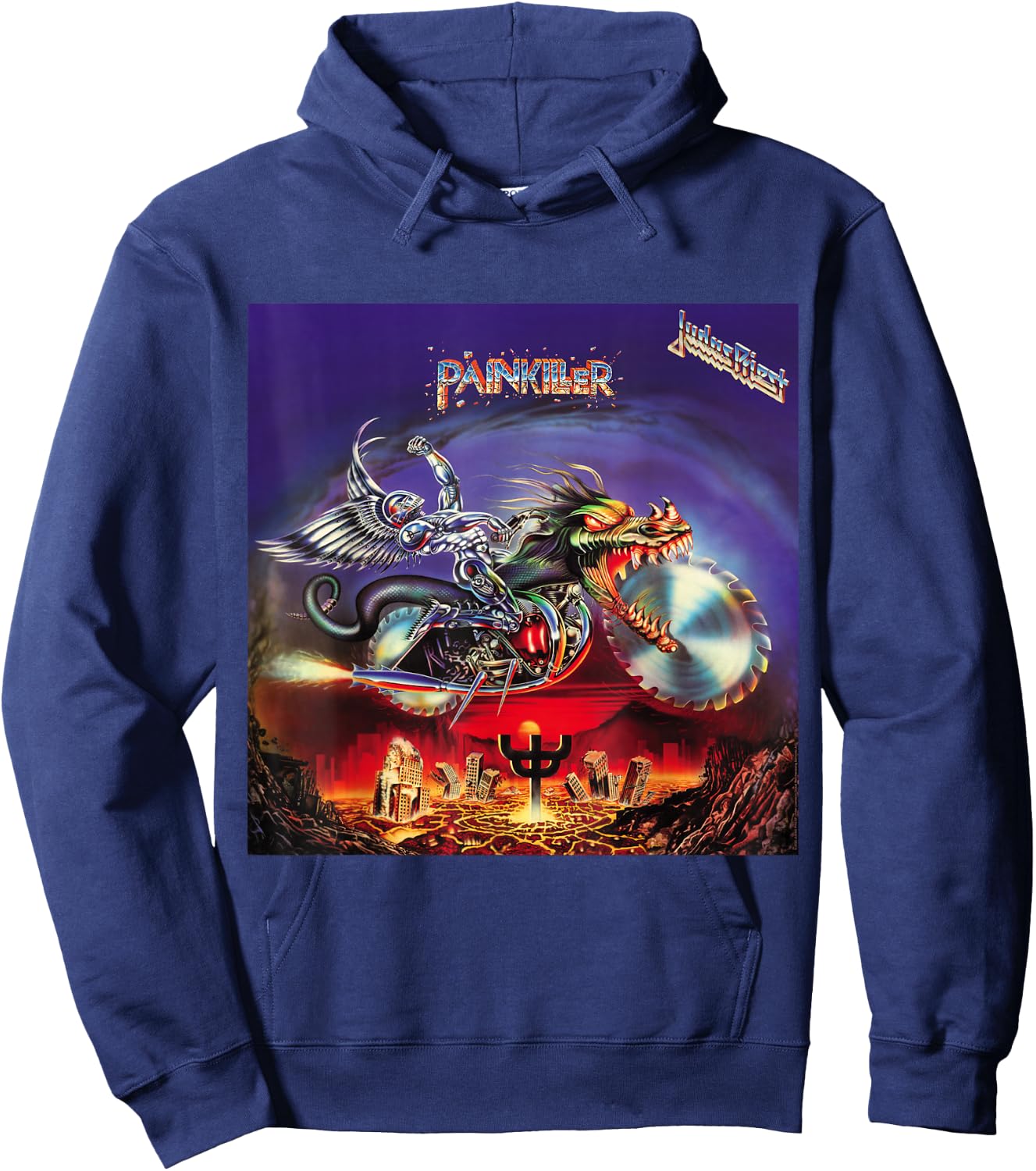 Judas Priest – Pain Killer Hoodie - Hoodie | Navy
