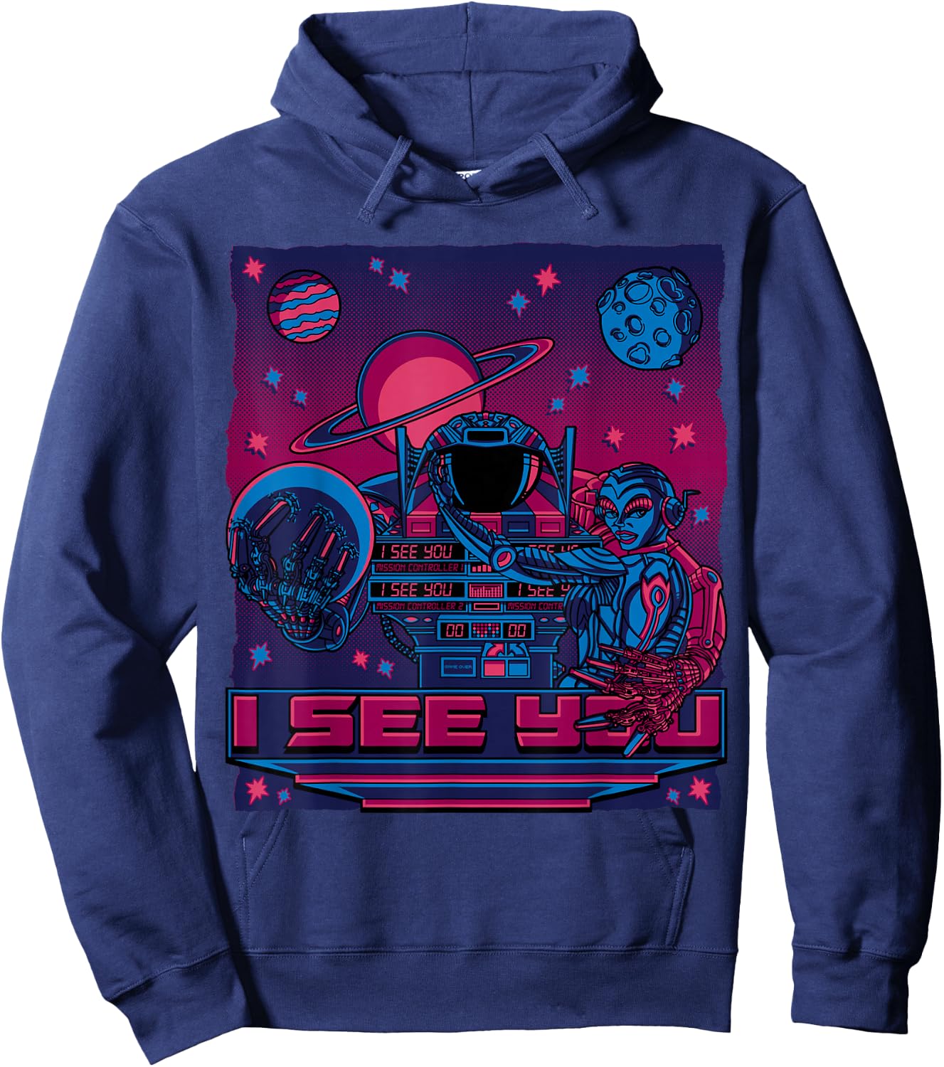 Pinbot Pinball Hoodie - Hoodie | Navy