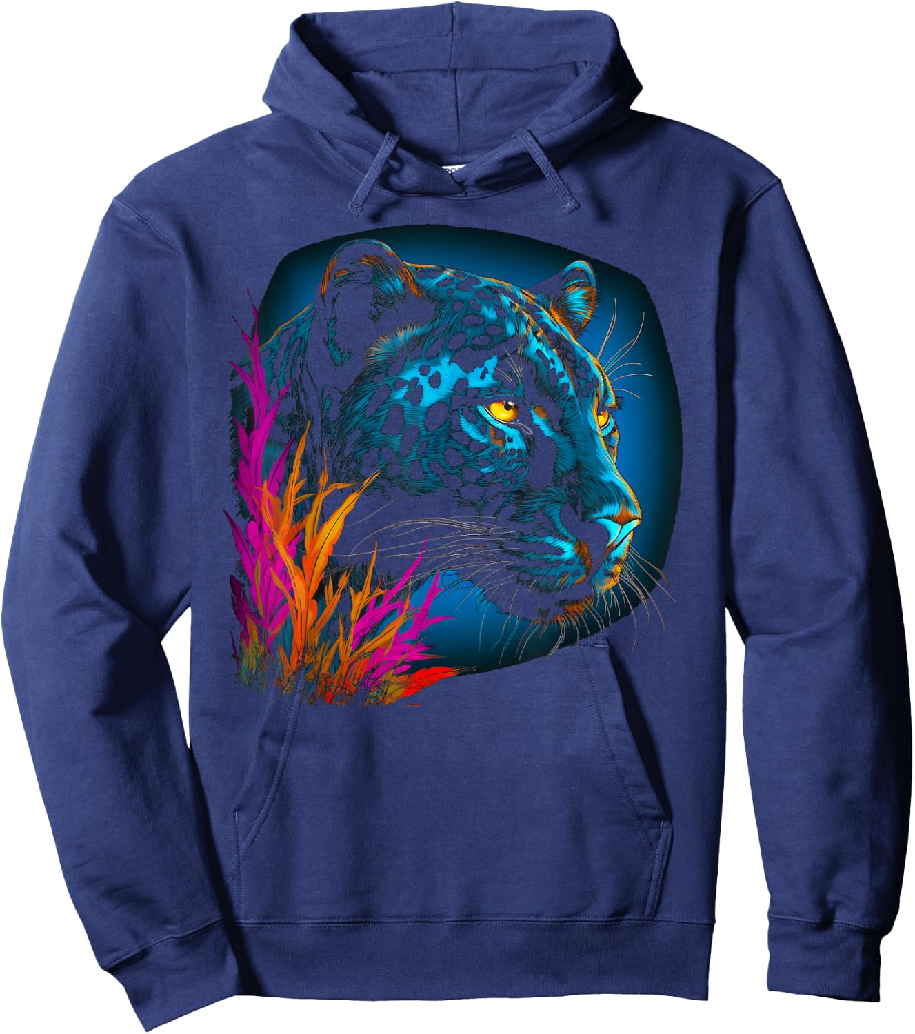 Nature Lover Panther Hoodie - Hoodie | Navy