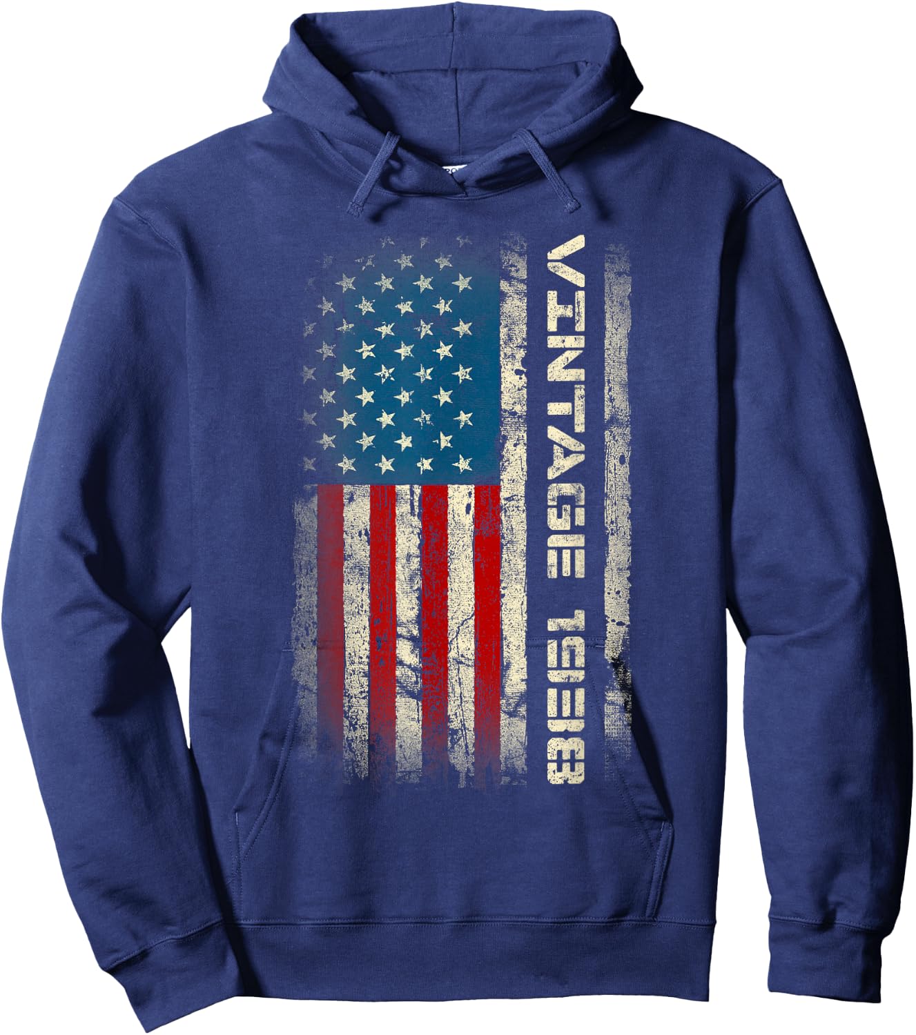 Retro 1938 85th Birthday 85 Years Old US Flag Hoodie - Hoodie | Navy