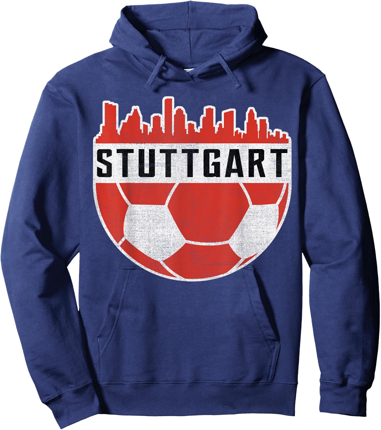 Stuttgart Football Football Club Football Fan Hoodie - Hoodie | Navy