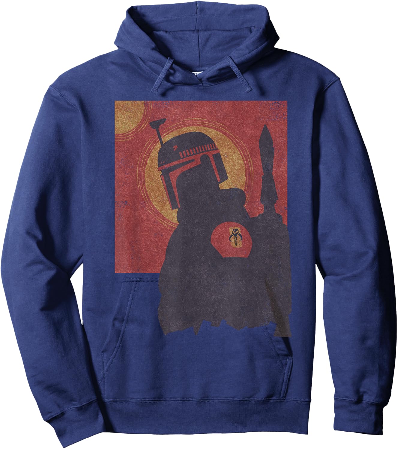 Star Wars The Book of Boba Fett Red Tatooine Hoodie - Hoodie | Navy