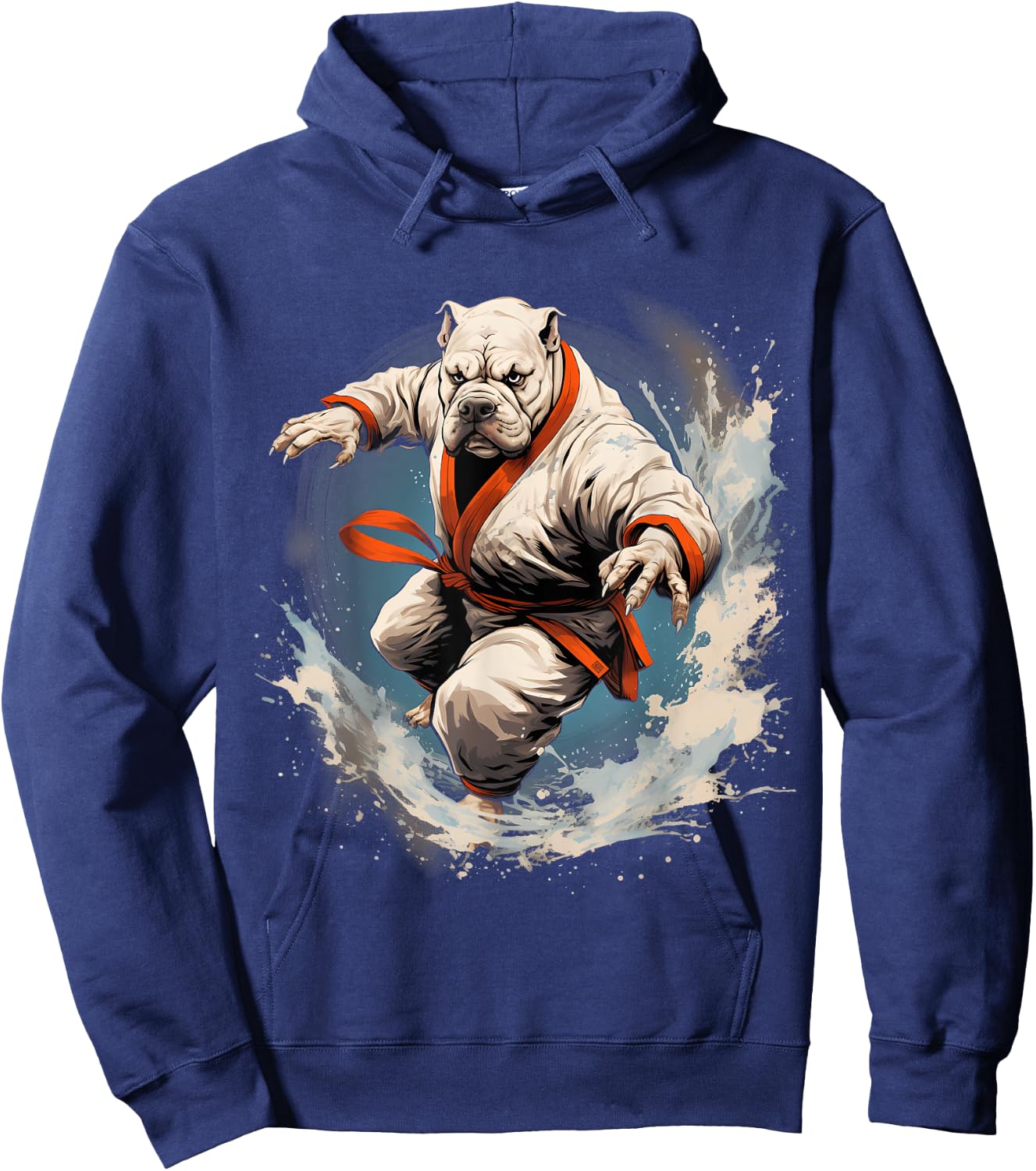 MMA Bulldog Karate Hoodie - Hoodie | Navy