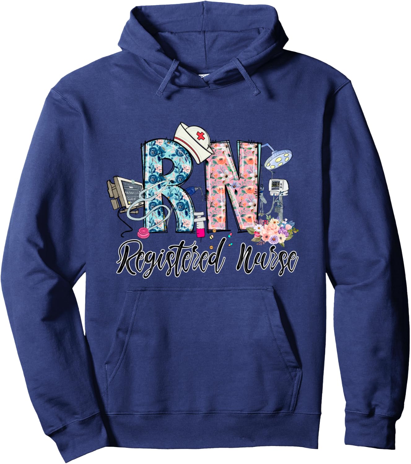 Registered Nurse For Student Nurse RN Hoodie - Hoodie | Navy