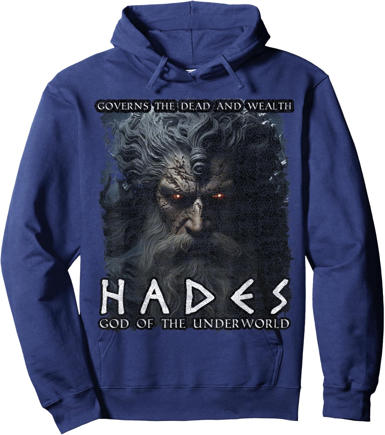 Greek Mythology God Hades Hoodie - Hoodie | Navy