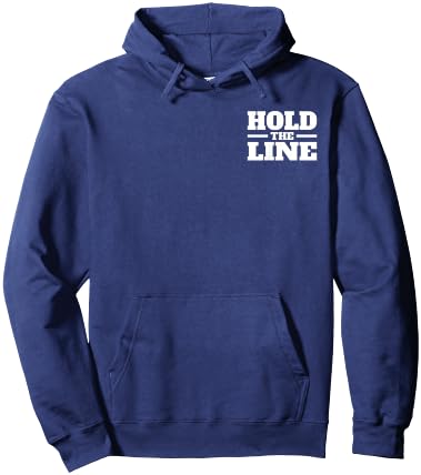 Hold the Line Hoodie - Hoodie | Navy